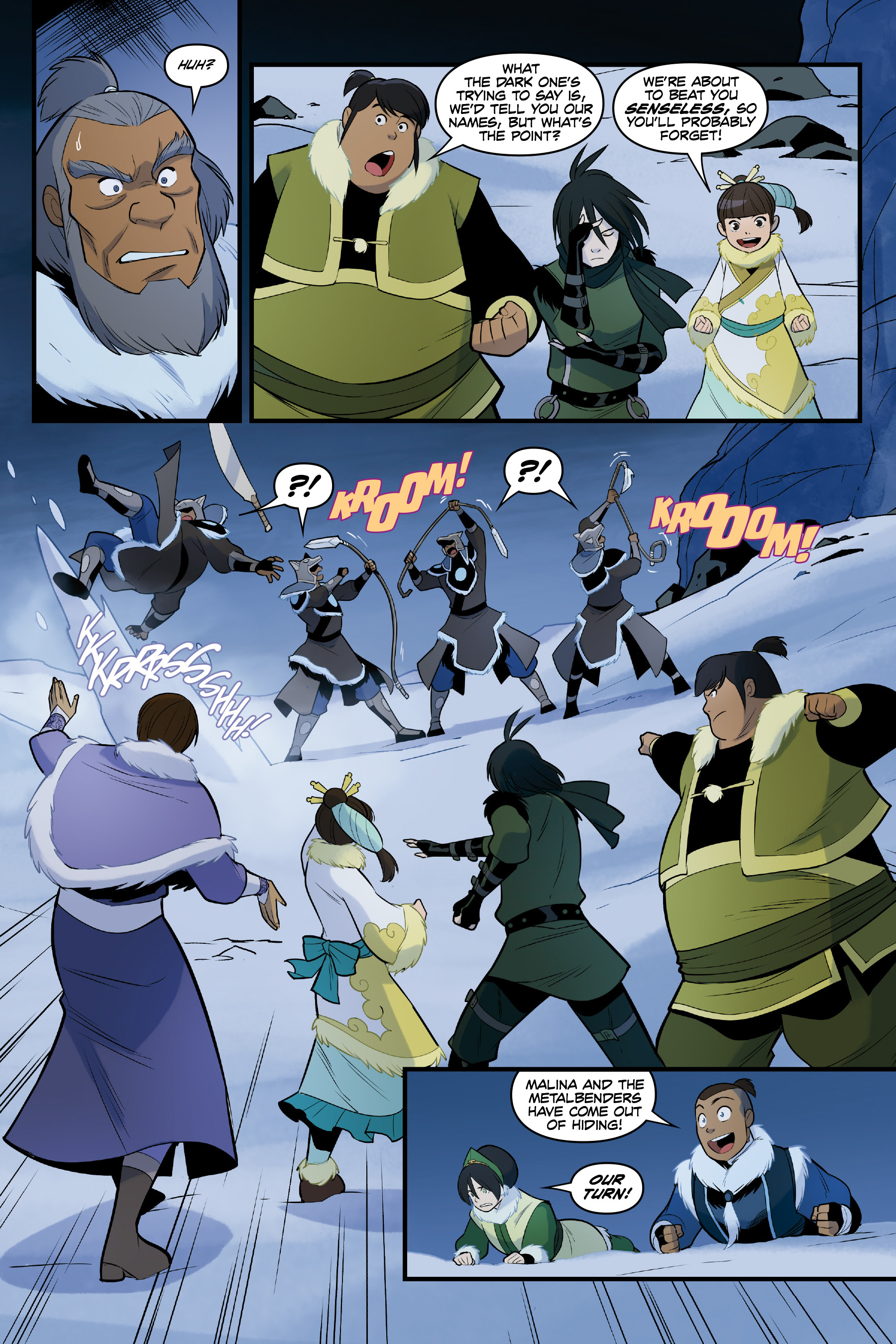 Avatar: The Last Airbender – North and South issue 3 - Page 55