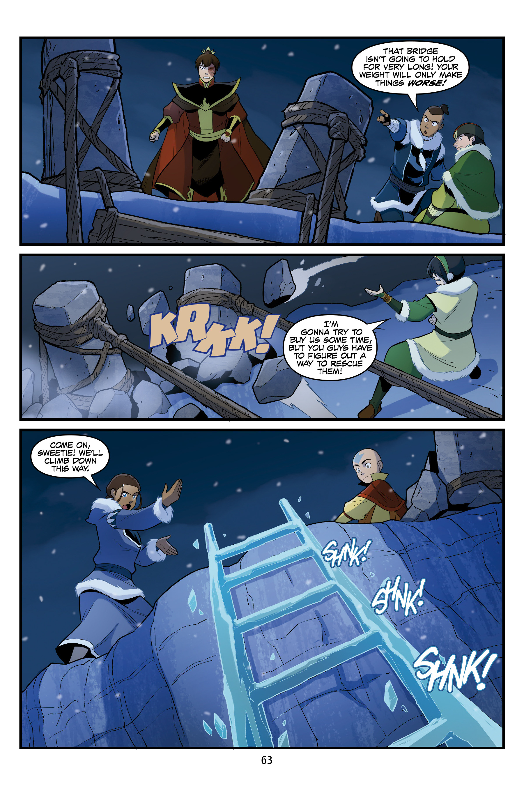 Avatar: The Last Airbender – North and South issue 3 - Page 62