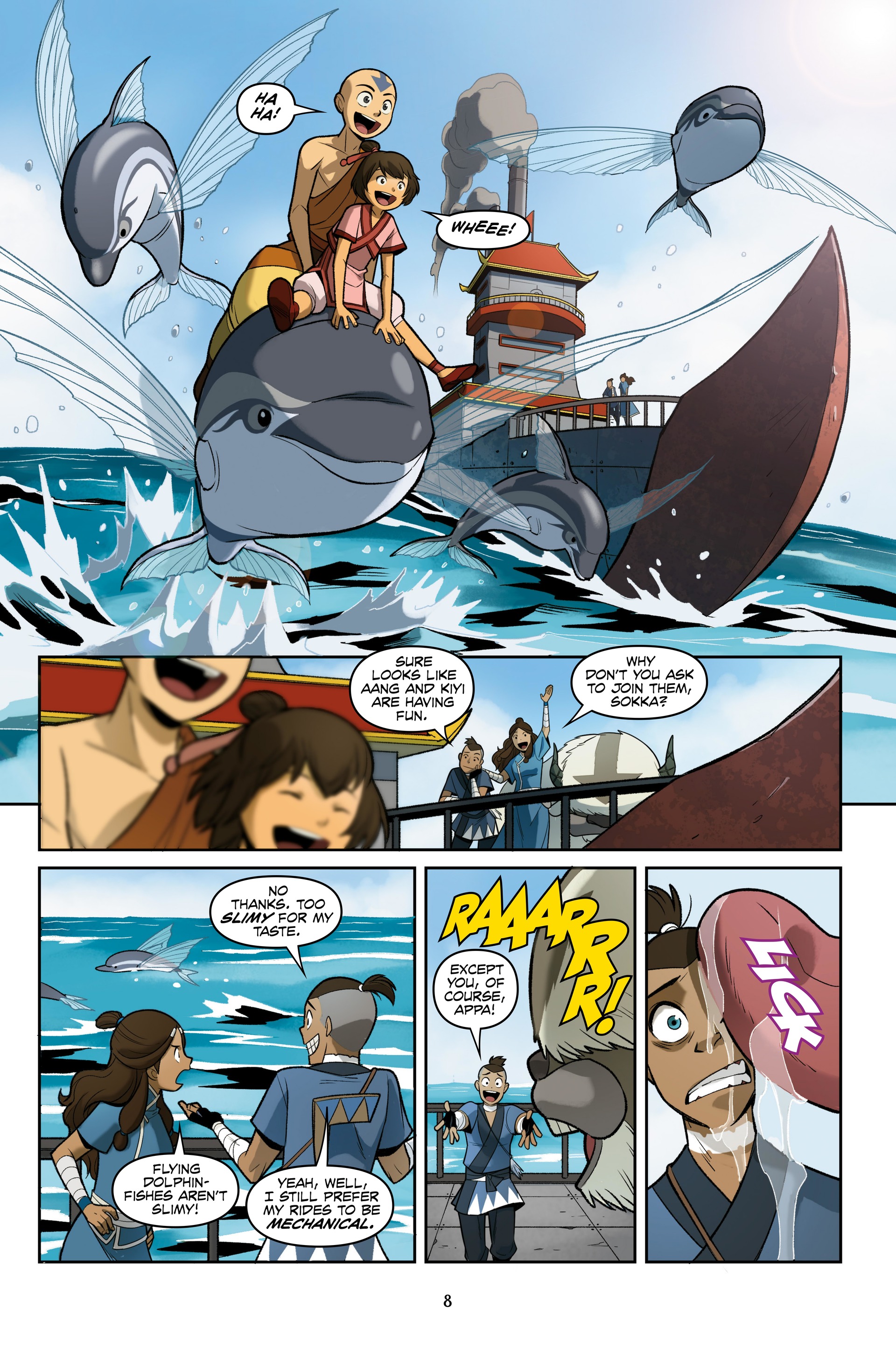 Avatar: The Last Airbender - Smoke and Shadow Omnibus (2021-) issue 1 - Page 10