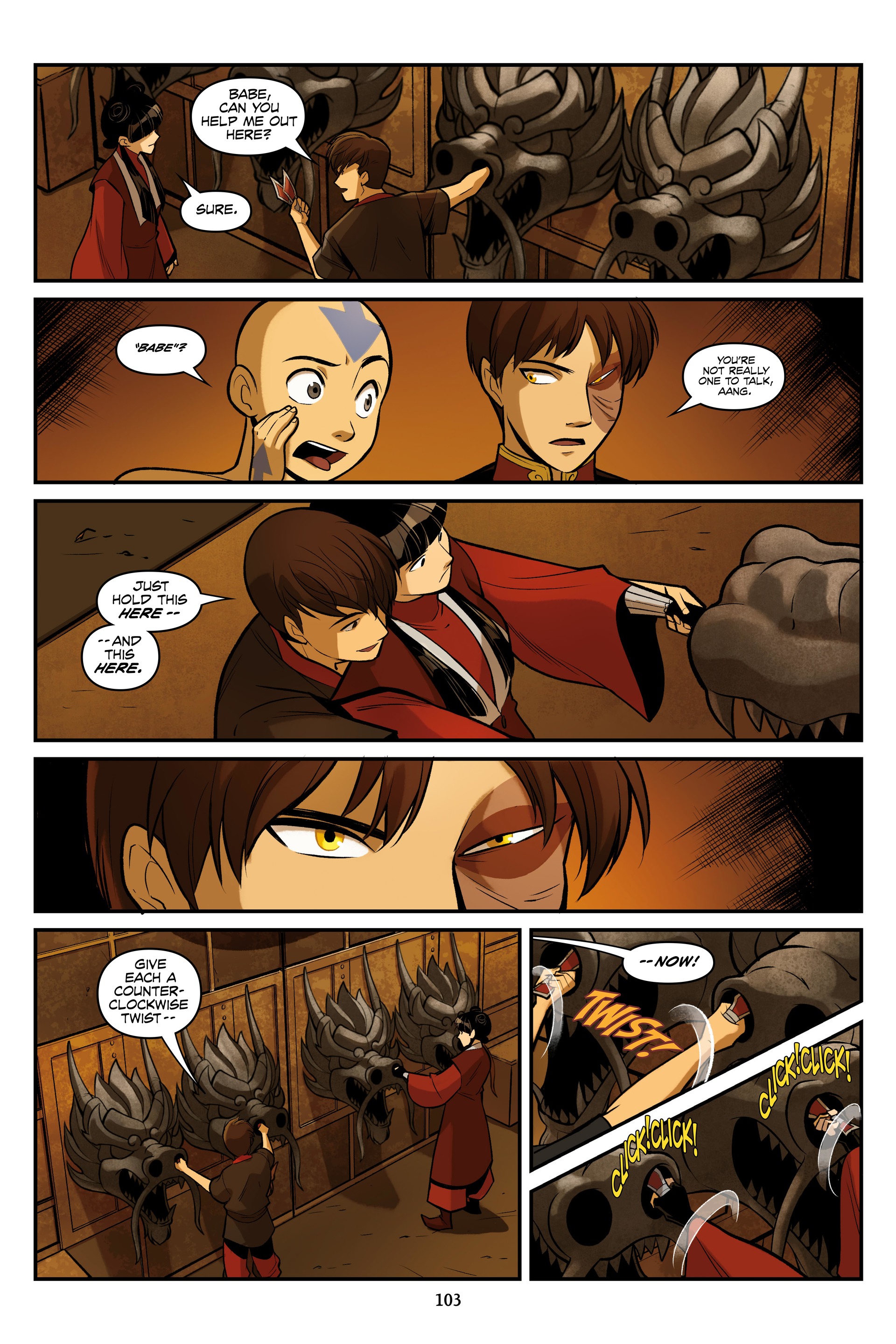 Avatar: The Last Airbender - Smoke and Shadow Omnibus (2021-) issue 1 - Page 104