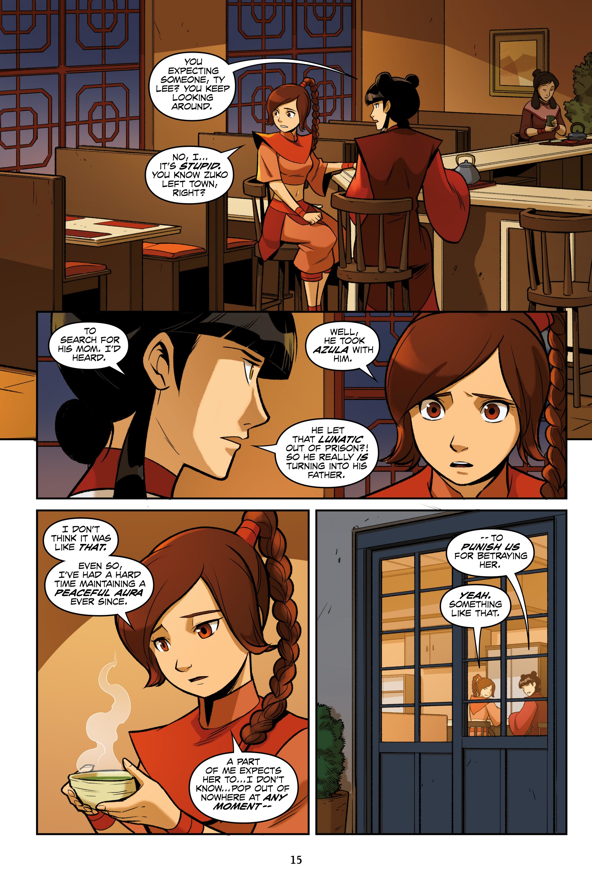 Avatar: The Last Airbender - Smoke and Shadow Omnibus (2021-) issue 1 - Page 17