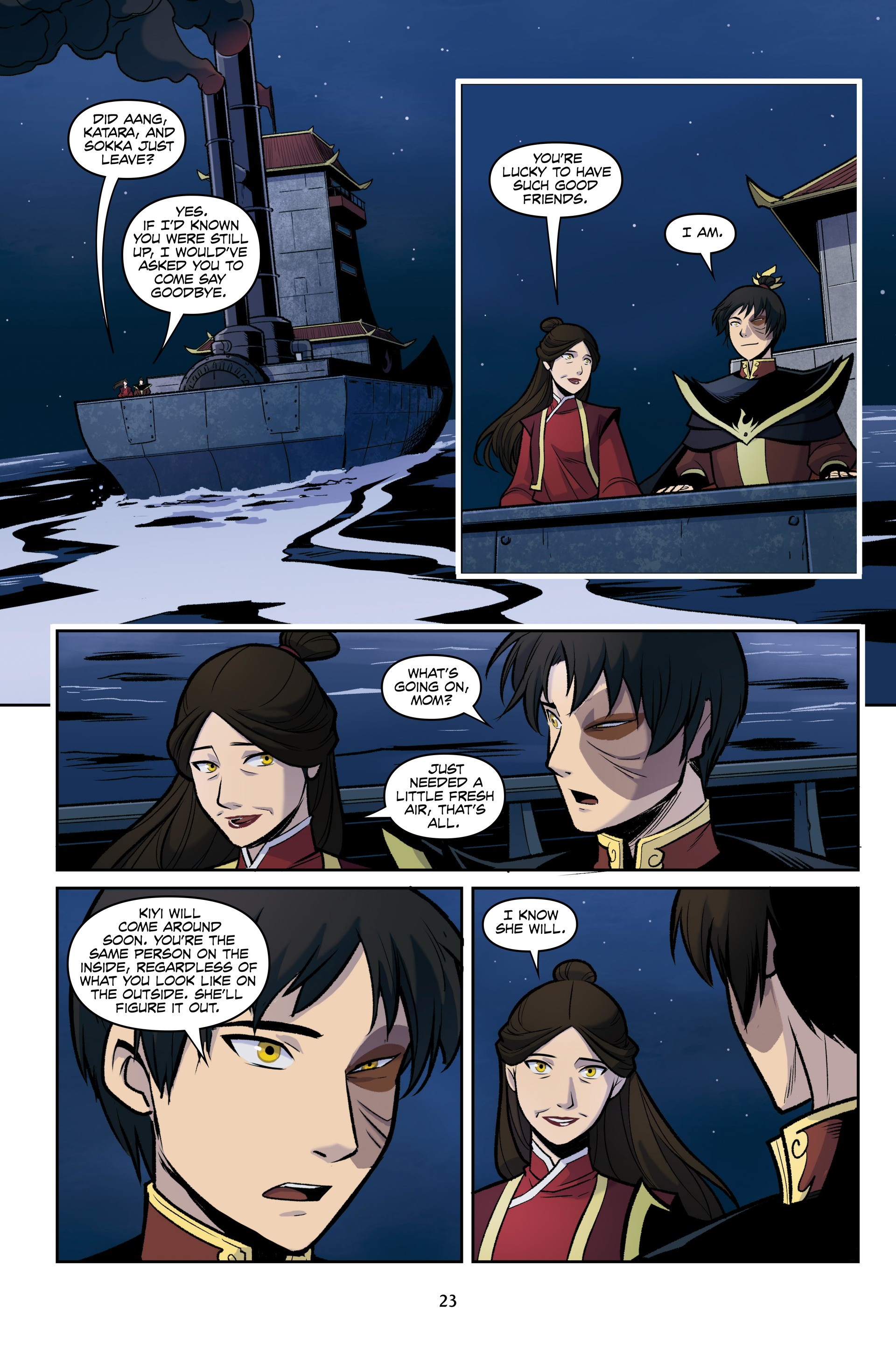 Avatar: The Last Airbender - Smoke and Shadow Omnibus (2021-) issue 1 - Page 25