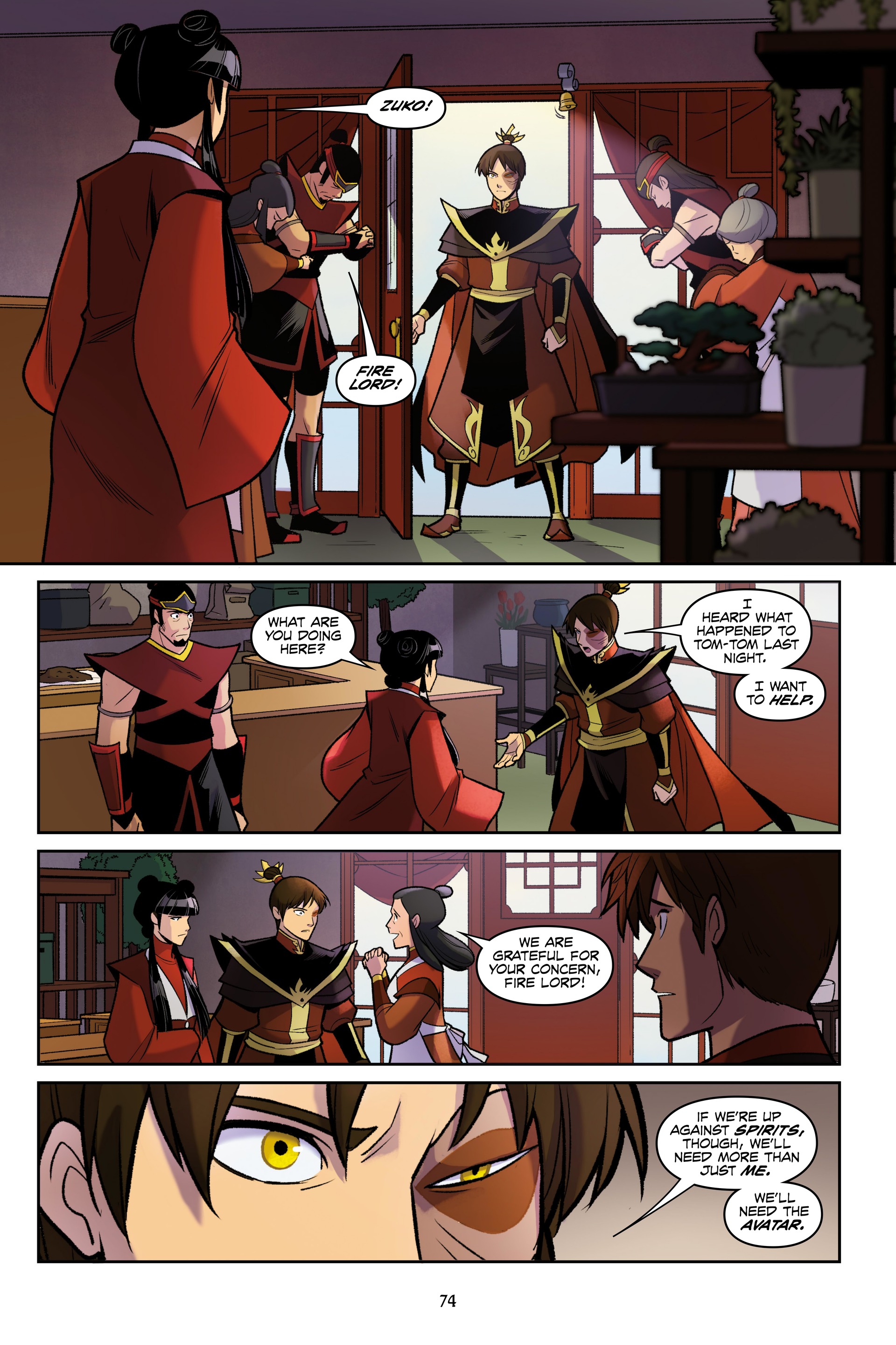 Avatar: The Last Airbender - Smoke and Shadow Omnibus (2021-) issue 1 - Page 75