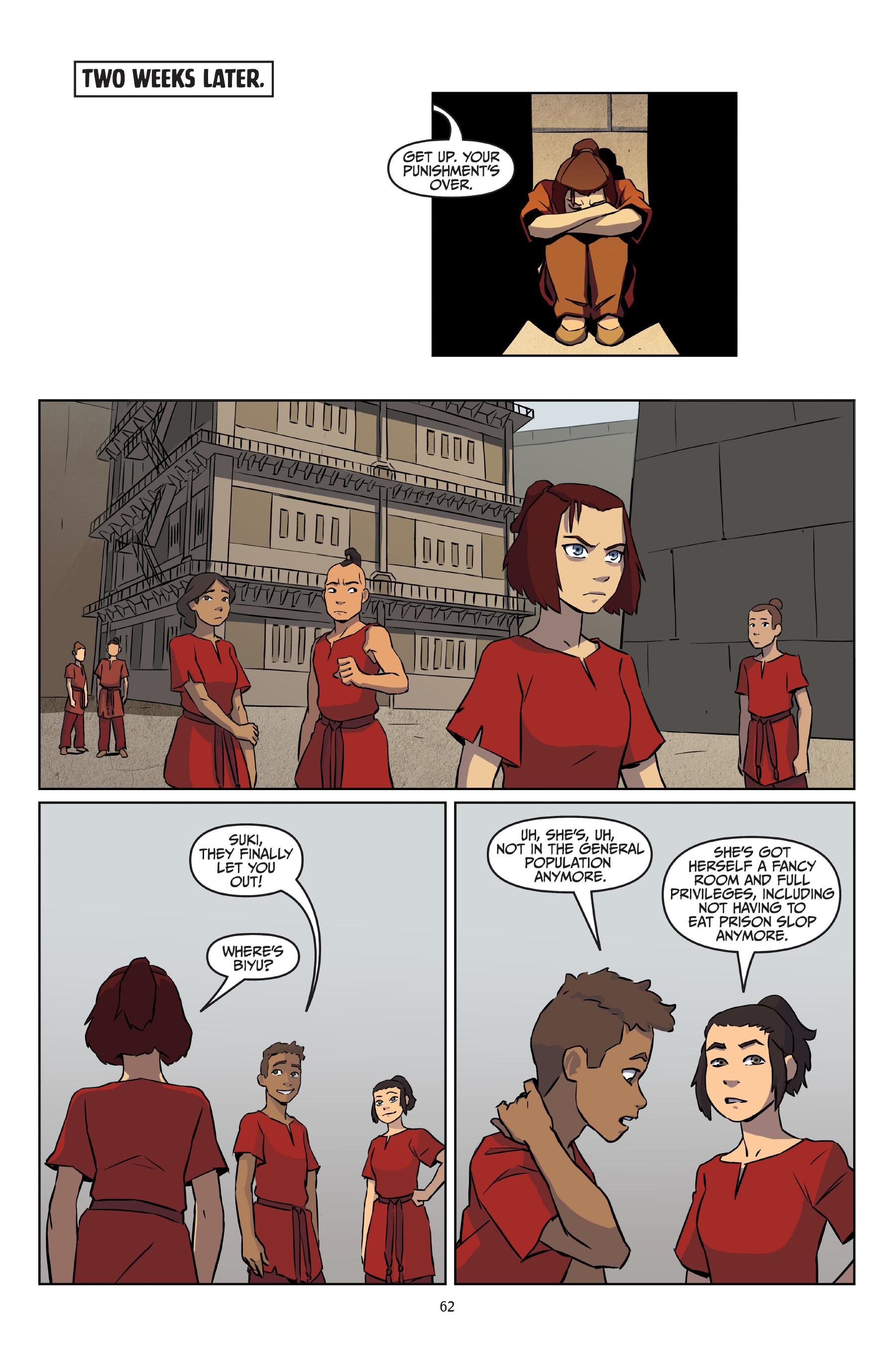 Avatar: The Last Airbender -- Suki, Alone (2021) issue 1 - Page 61