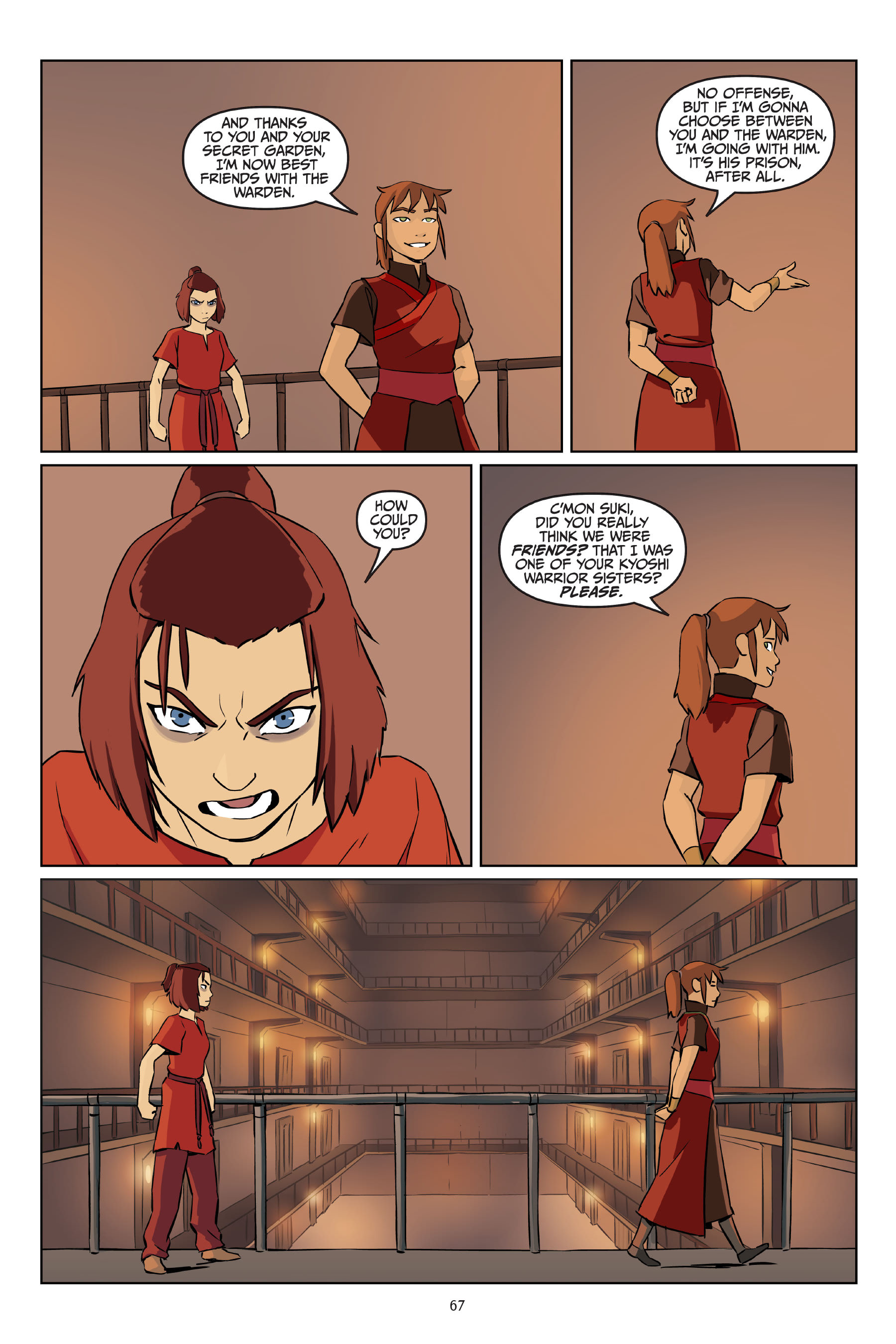 Avatar: The Last Airbender -- Suki, Alone (2021) issue 1 - Page 66