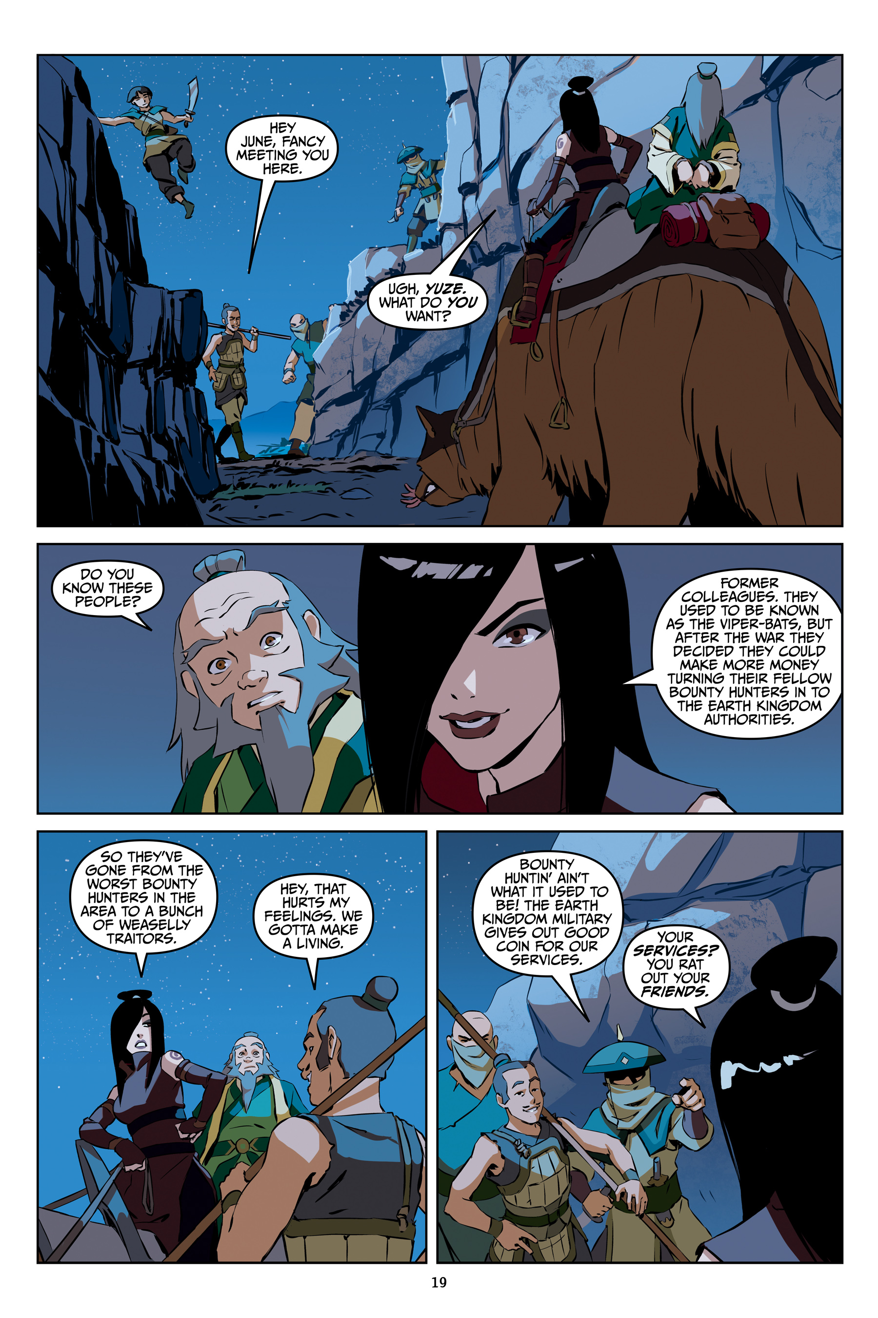Avatar: The Last Airbender - The Bounty Hunter and the Tea Brewer (2024): Chapter 1 - Page 18