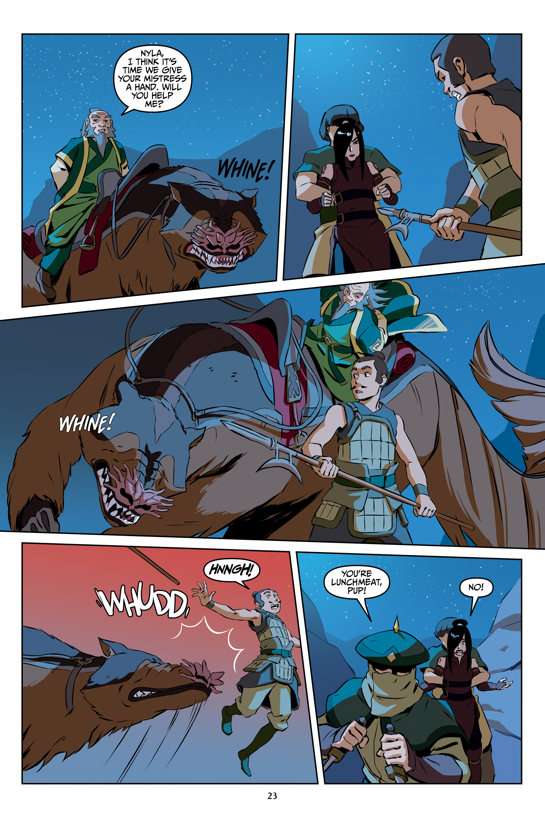 Avatar: The Last Airbender - The Bounty Hunter and the Tea Brewer (2024): Chapter 1 - Page 22