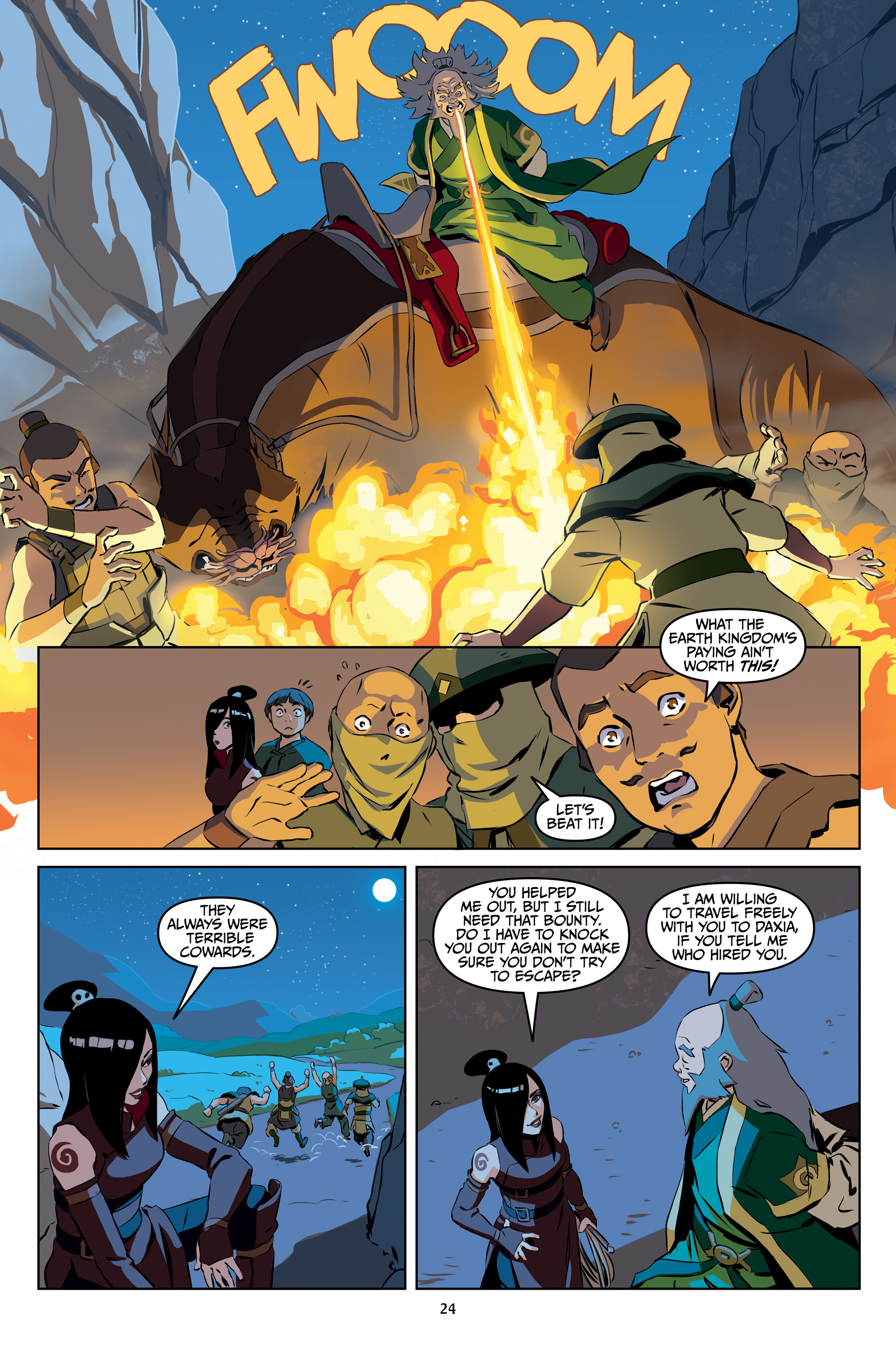 Avatar: The Last Airbender - The Bounty Hunter and the Tea Brewer (2024): Chapter 1 - Page 23