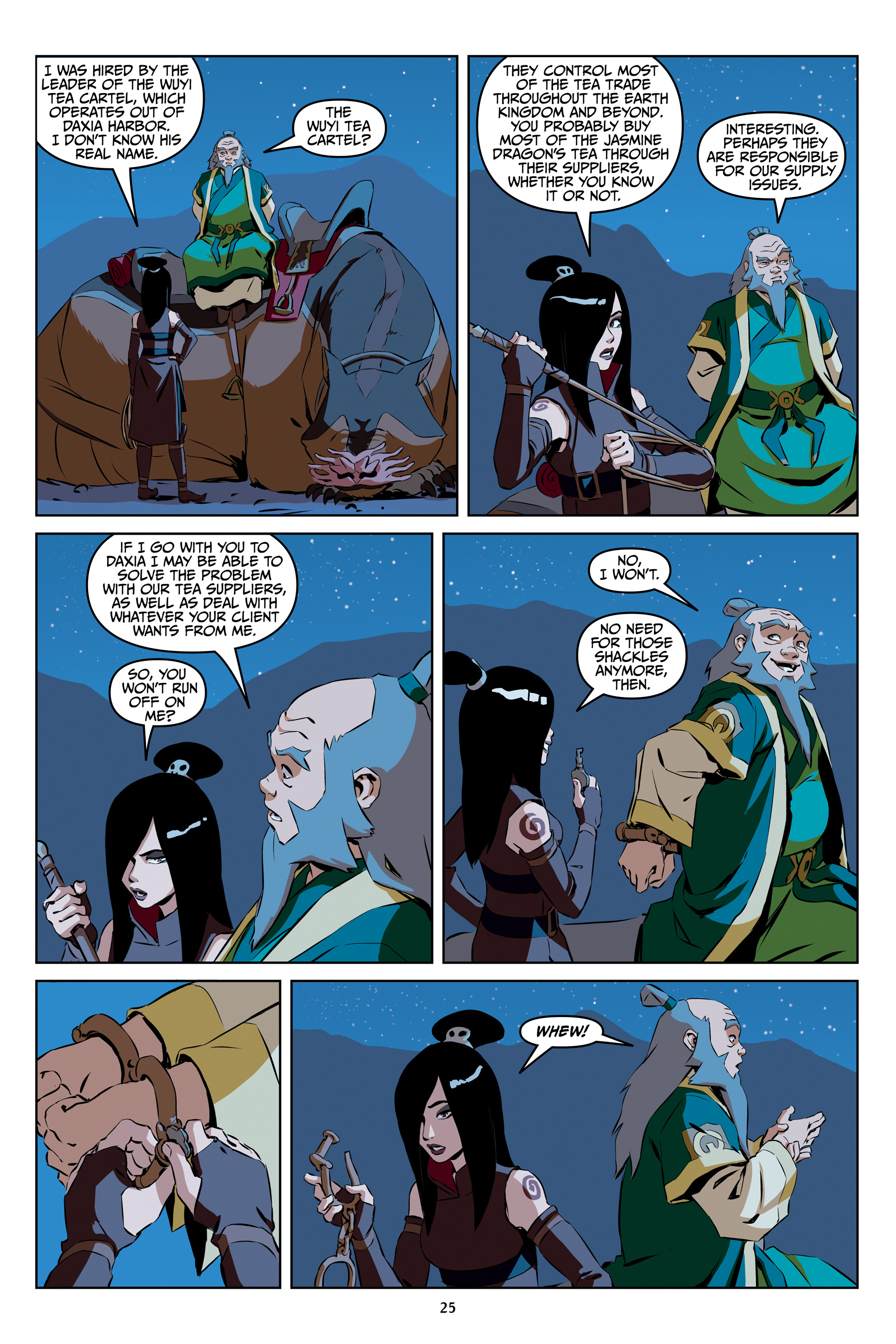 Avatar: The Last Airbender - The Bounty Hunter and the Tea Brewer (2024): Chapter 1 - Page 24