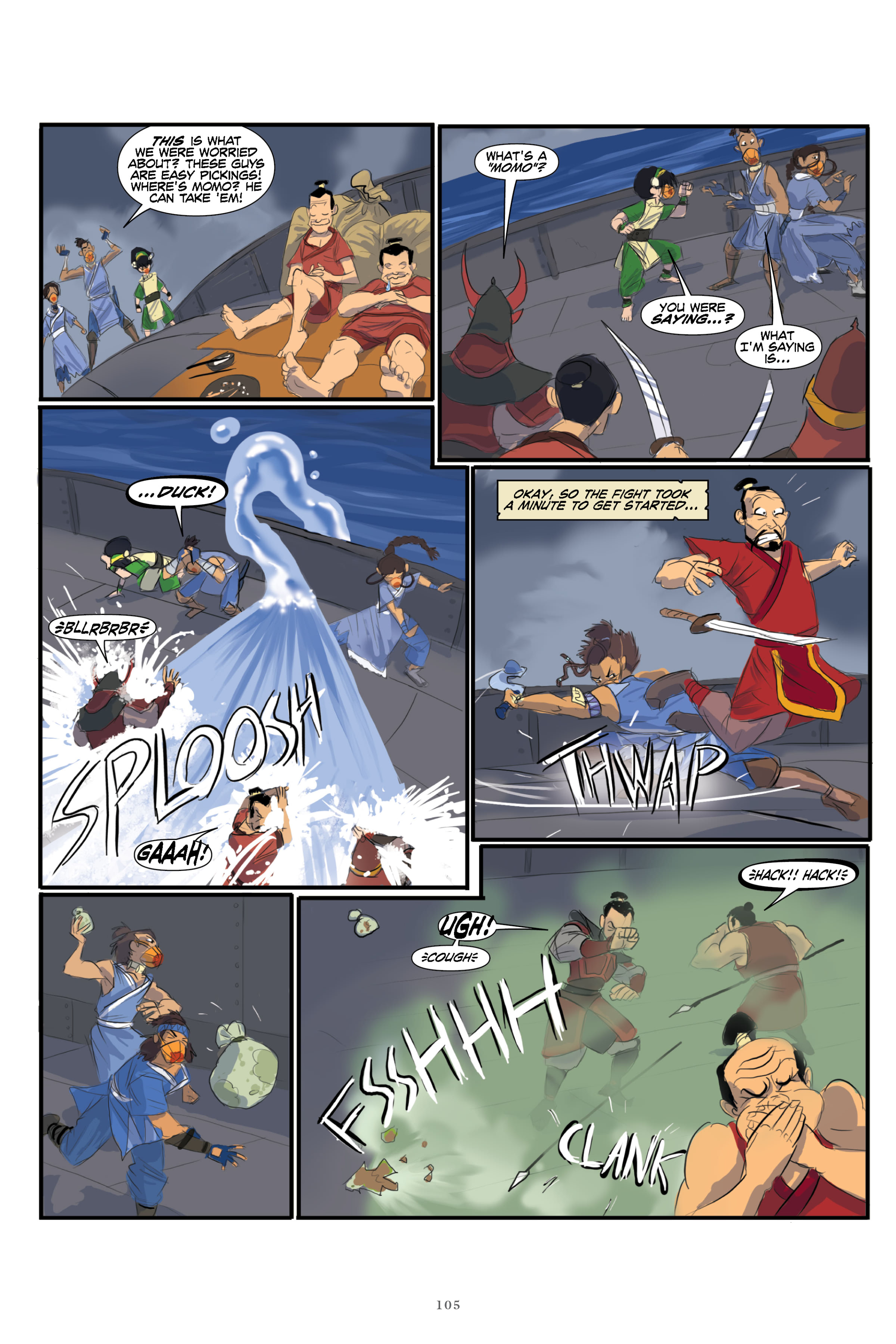 Avatar: The Last Airbender - The Lost Adventures & Team Avatar Tales Library Edition (2020) issue 1 - Page 107