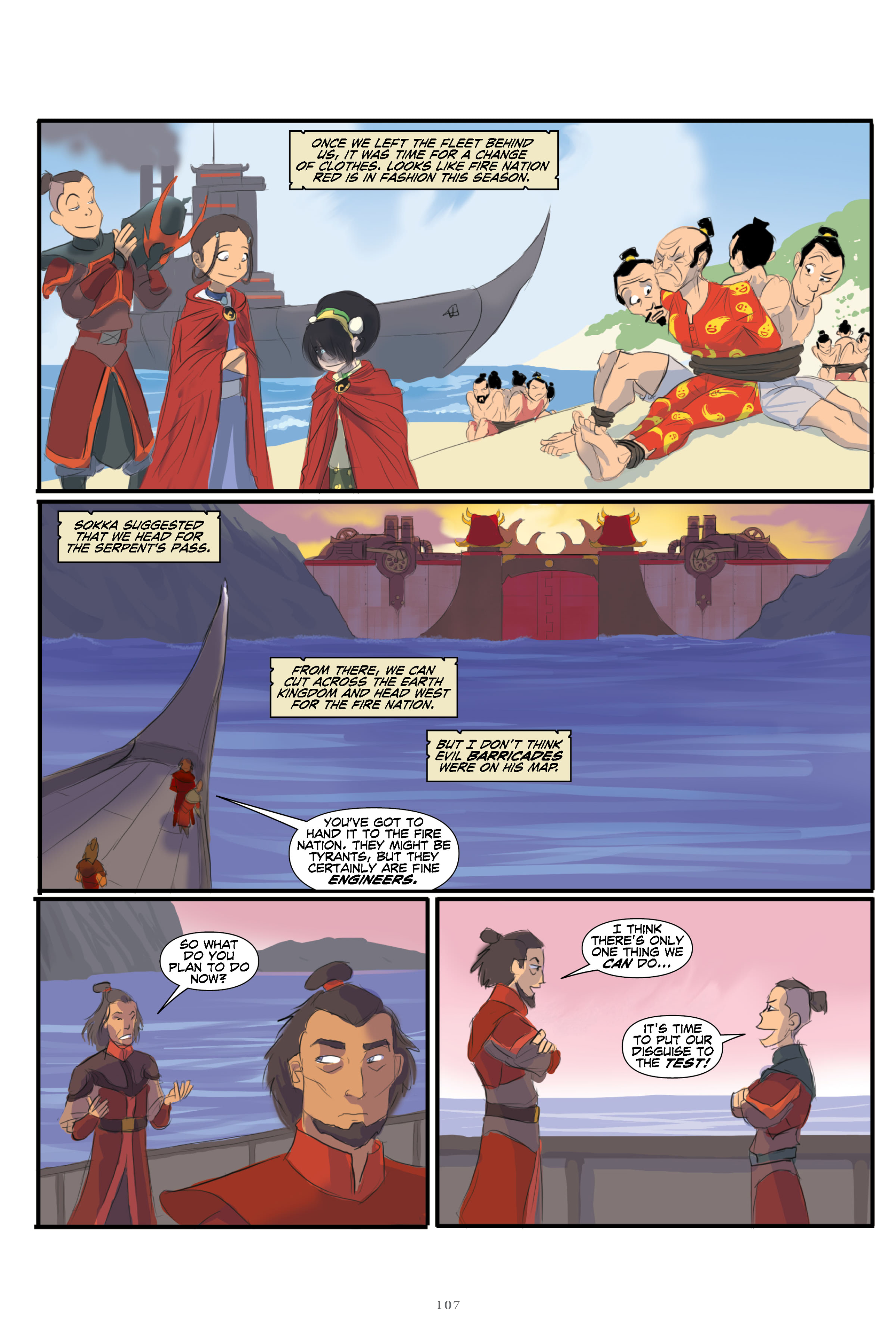 Avatar: The Last Airbender - The Lost Adventures & Team Avatar Tales Library Edition (2020) issue 1 - Page 109