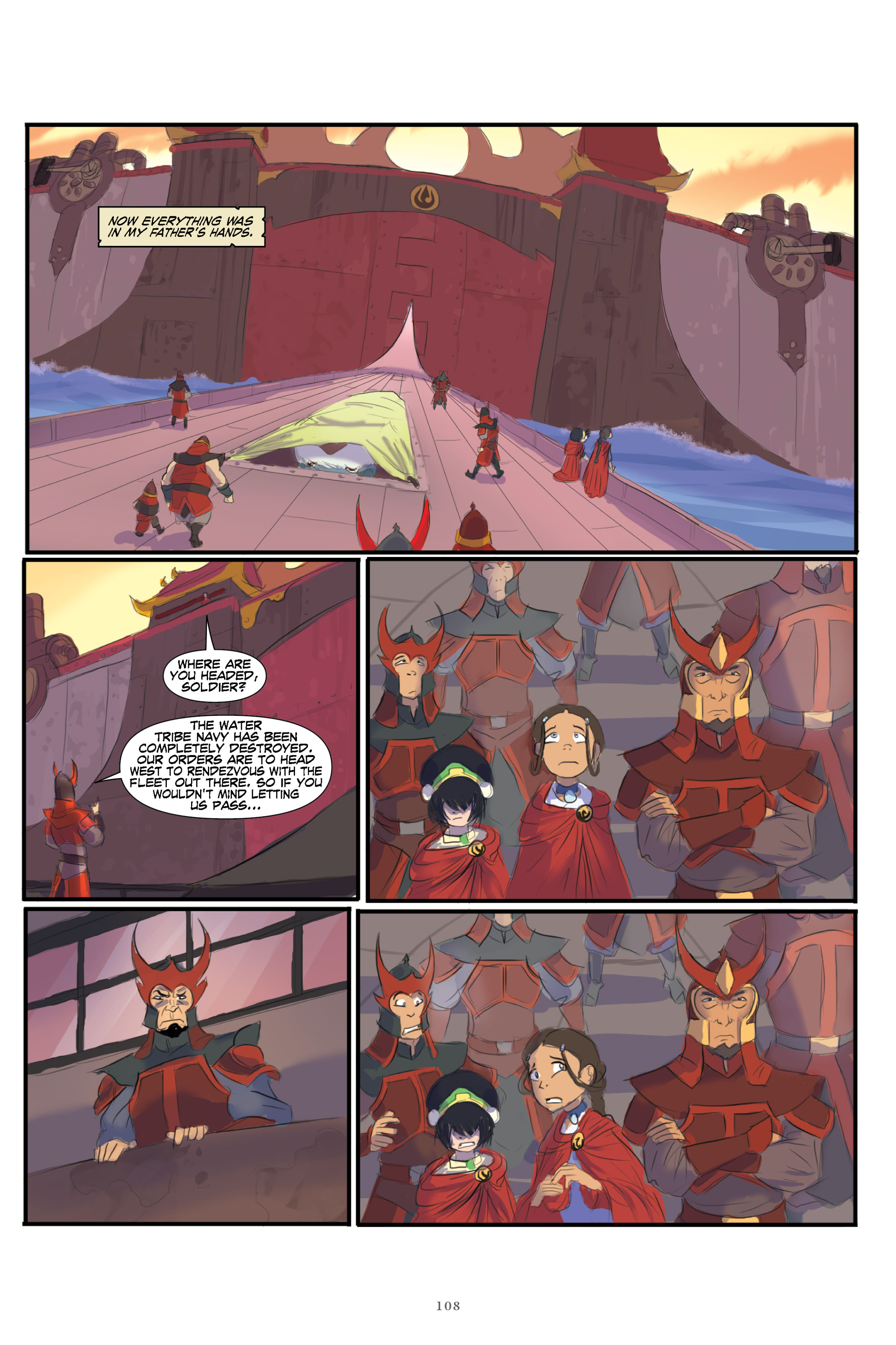 Avatar: The Last Airbender - The Lost Adventures & Team Avatar Tales Library Edition (2020) issue 1 - Page 110