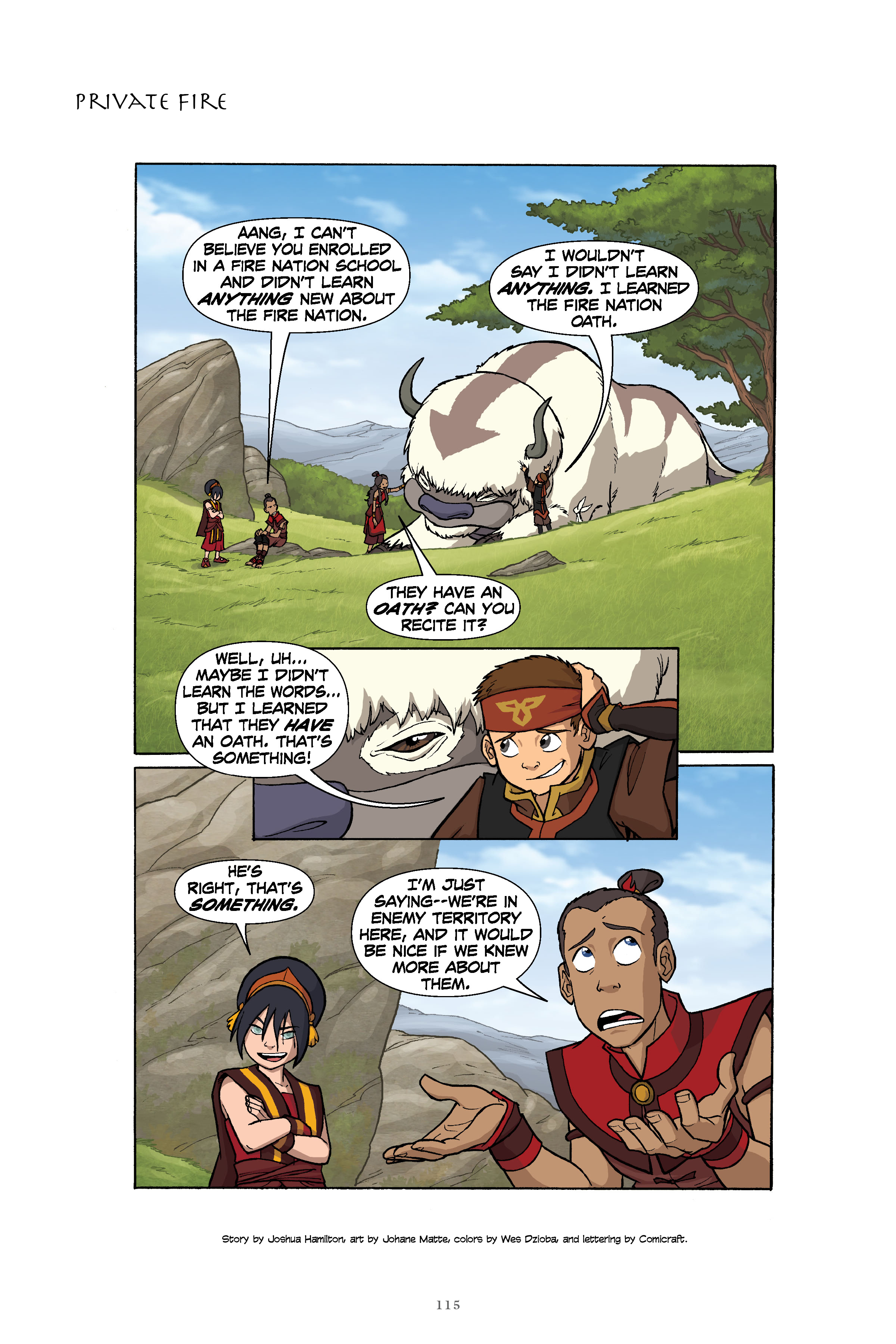 Avatar: The Last Airbender - The Lost Adventures & Team Avatar Tales Library Edition (2020) issue 1 - Page 117