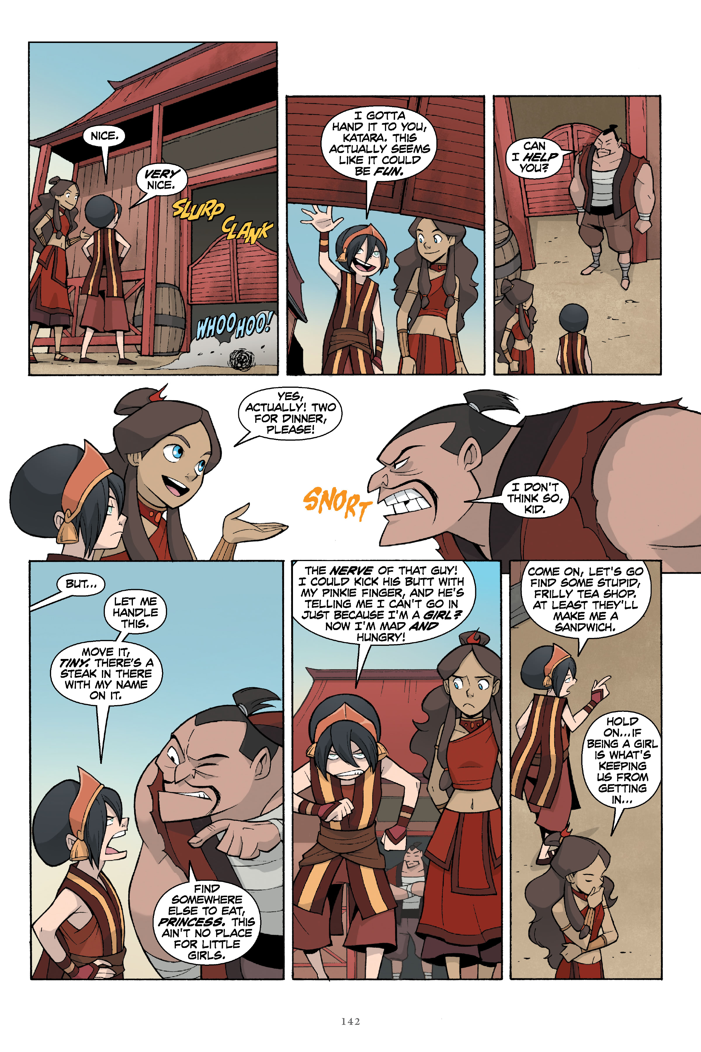 Avatar: The Last Airbender - The Lost Adventures & Team Avatar Tales Library Edition (2020) issue 1 - Page 144