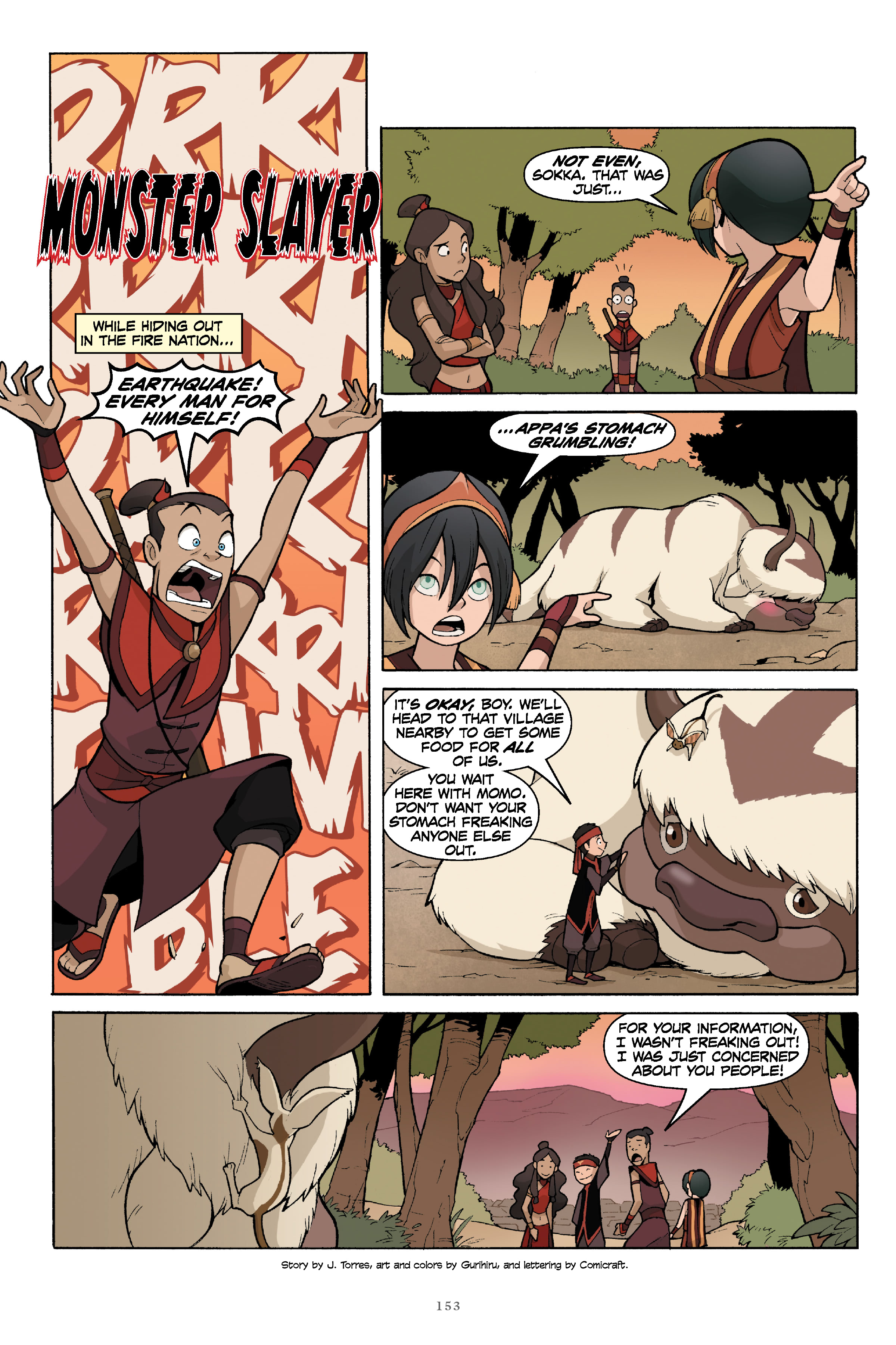 Avatar: The Last Airbender - The Lost Adventures & Team Avatar Tales Library Edition (2020) issue 1 - Page 155