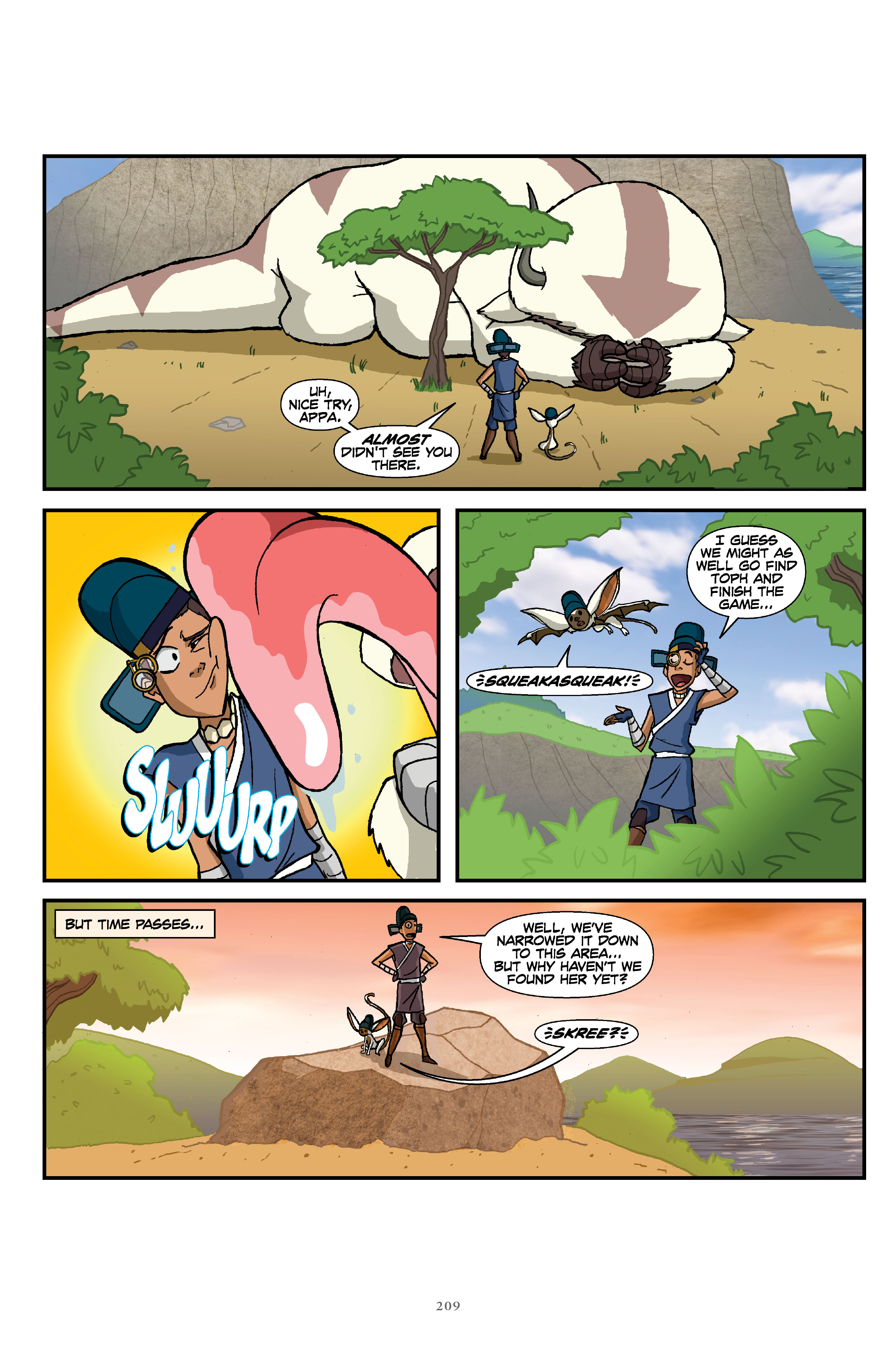 Avatar: The Last Airbender - The Lost Adventures & Team Avatar Tales Library Edition (2020) issue 1 - Page 211