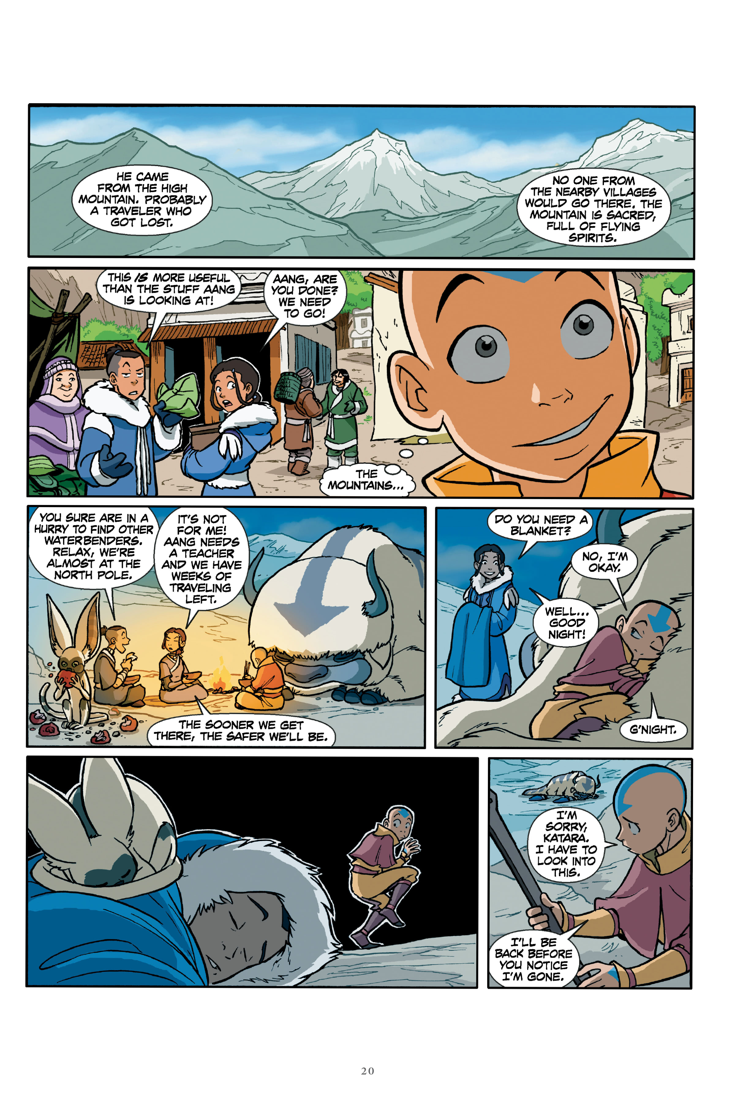 Avatar: The Last Airbender - The Lost Adventures & Team Avatar Tales Library Edition (2020) issue 1 - Page 22