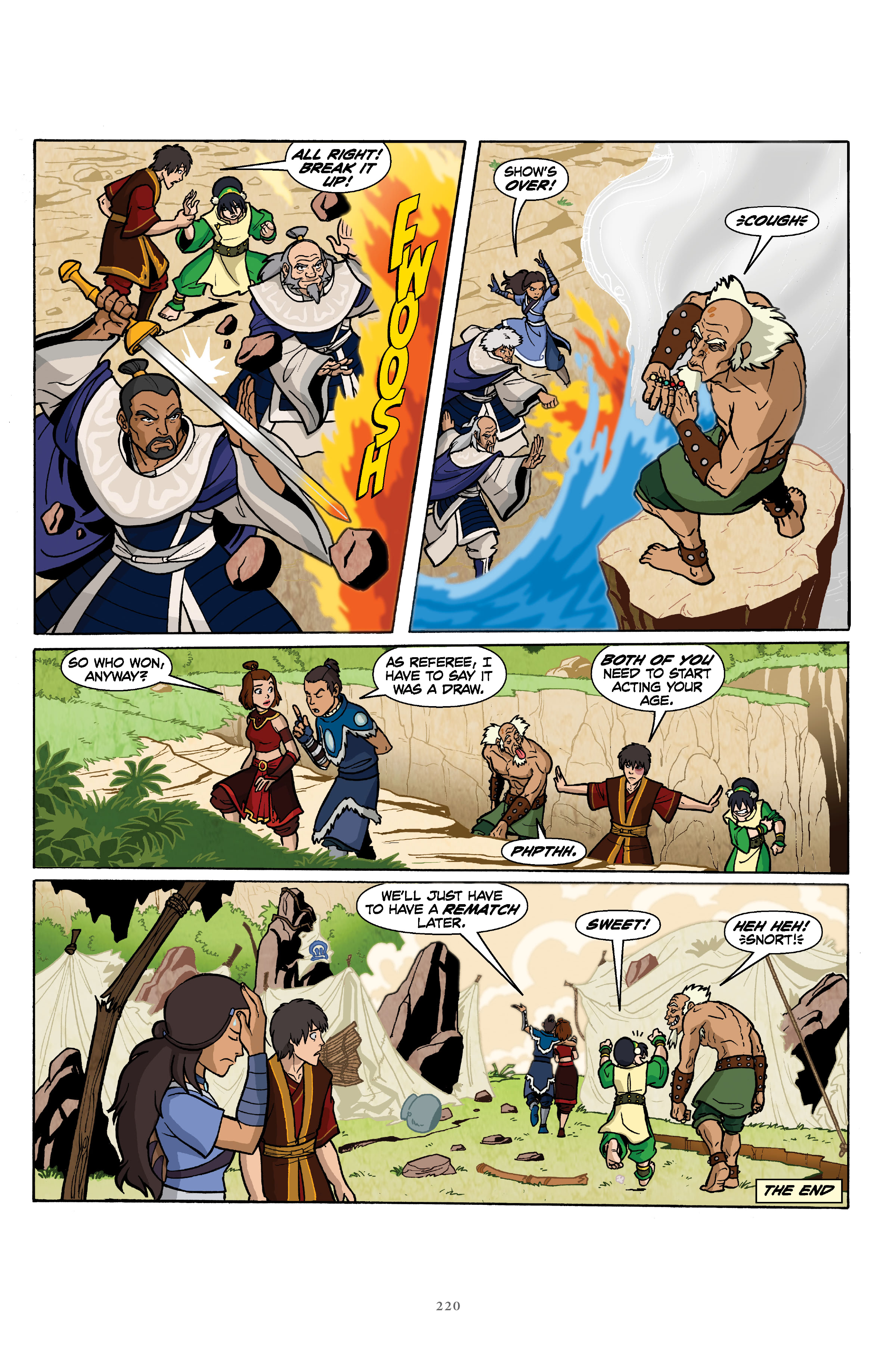 Avatar: The Last Airbender - The Lost Adventures & Team Avatar Tales Library Edition (2020) issue 1 - Page 222