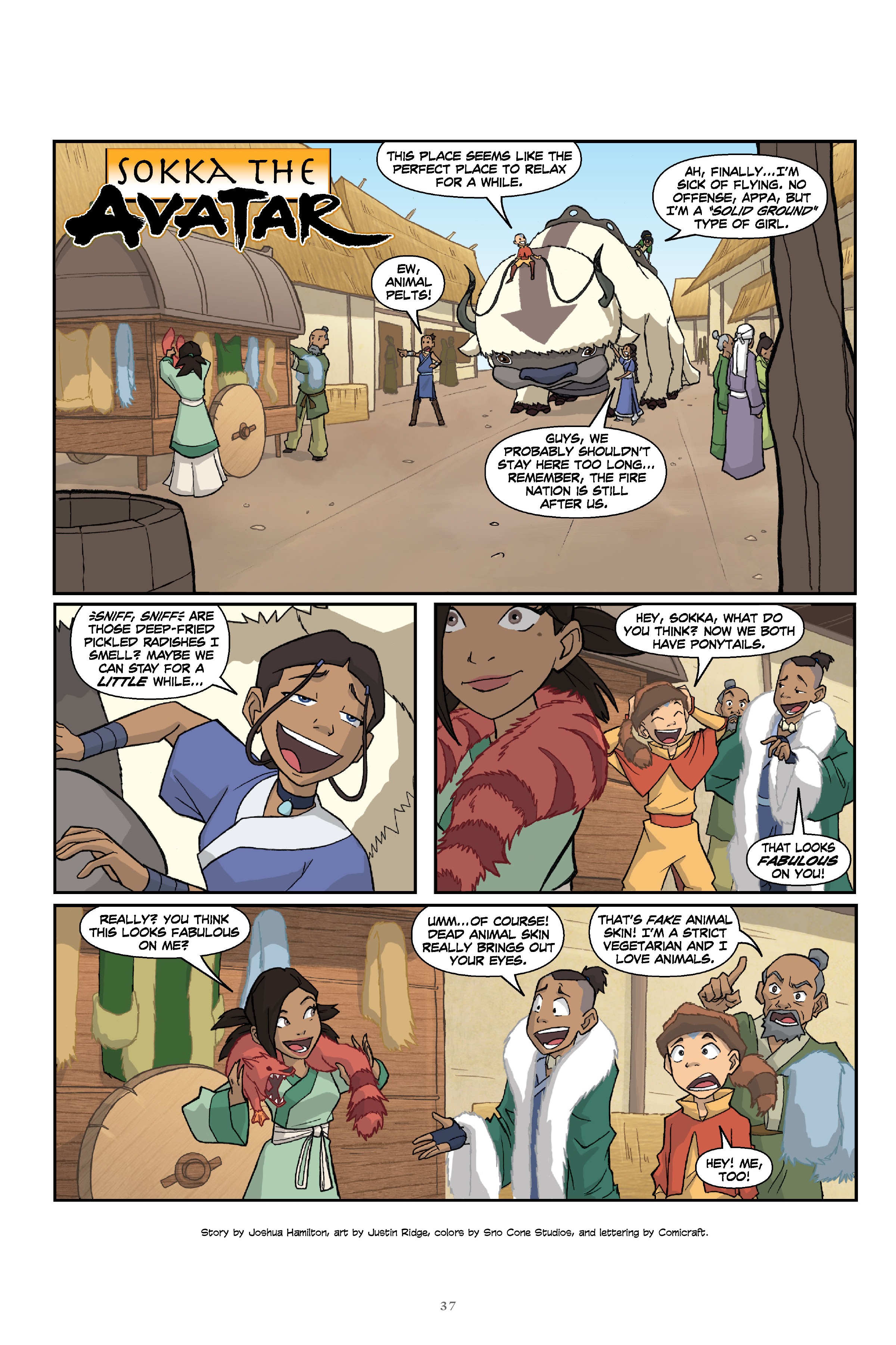 Avatar: The Last Airbender - The Lost Adventures & Team Avatar Tales Library Edition (2020) issue 1 - Page 39