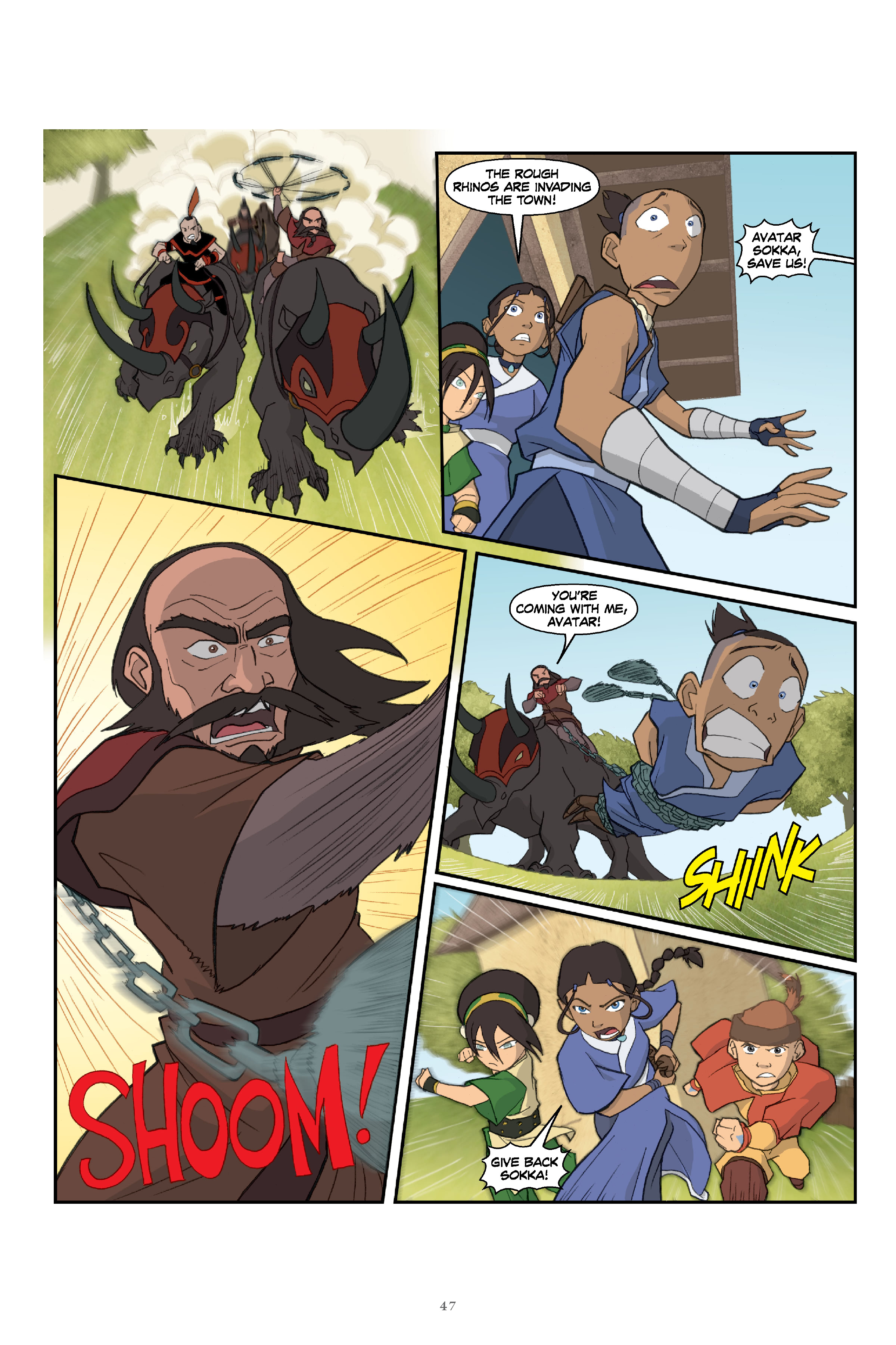 Avatar: The Last Airbender - The Lost Adventures & Team Avatar Tales Library Edition (2020) issue 1 - Page 49