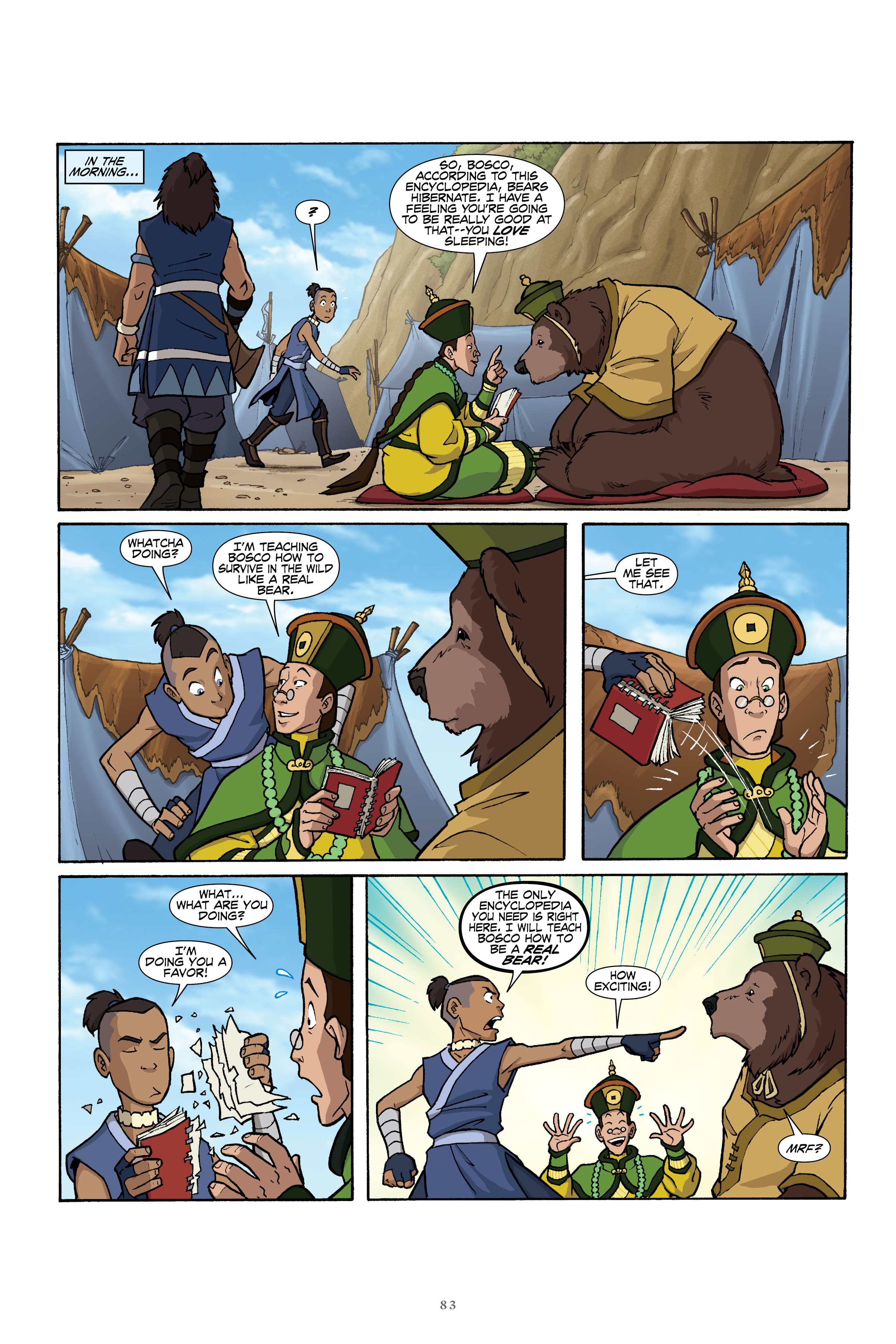 Avatar: The Last Airbender - The Lost Adventures & Team Avatar Tales Library Edition (2020) issue 1 - Page 85