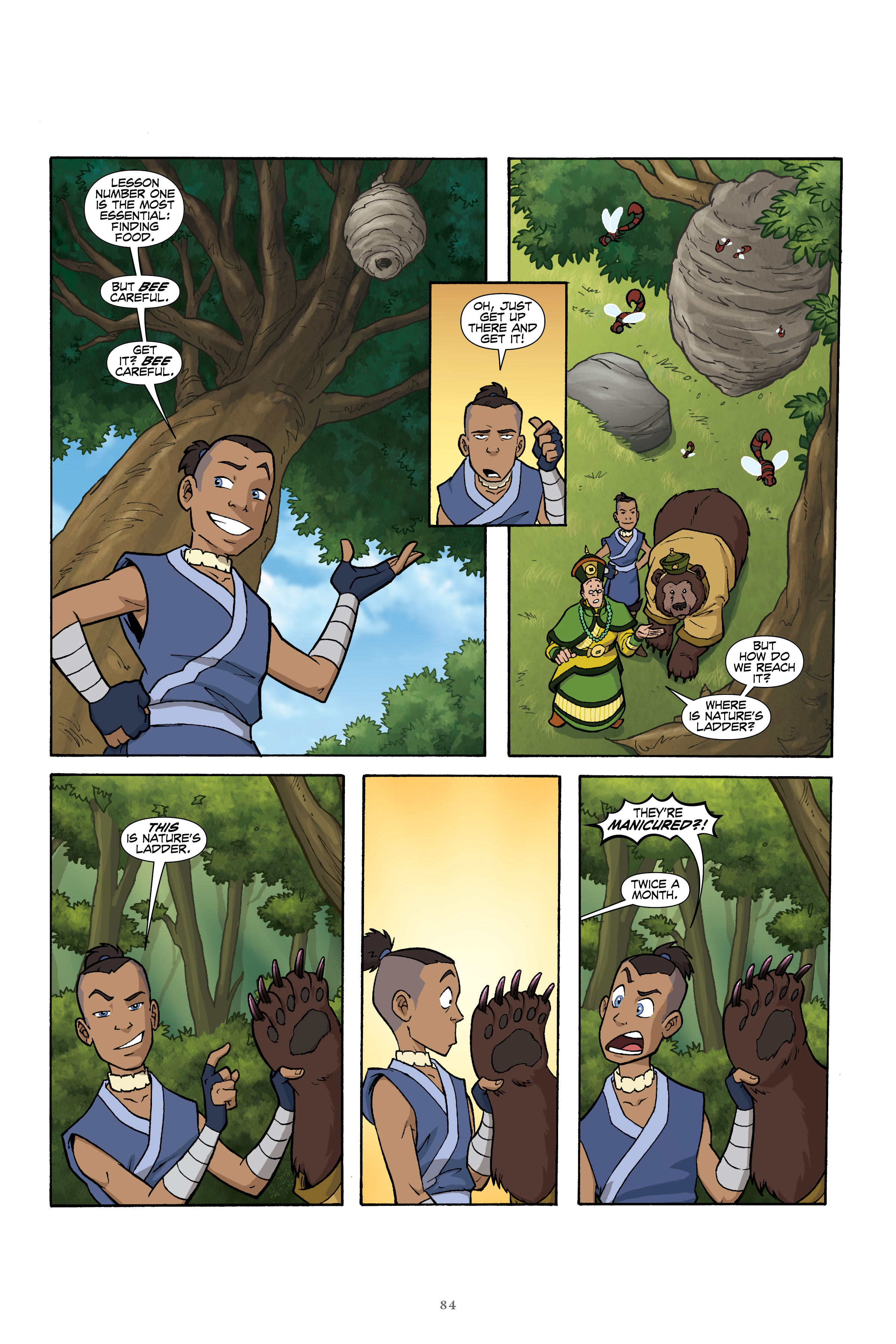 Avatar: The Last Airbender - The Lost Adventures & Team Avatar Tales Library Edition (2020) issue 1 - Page 86