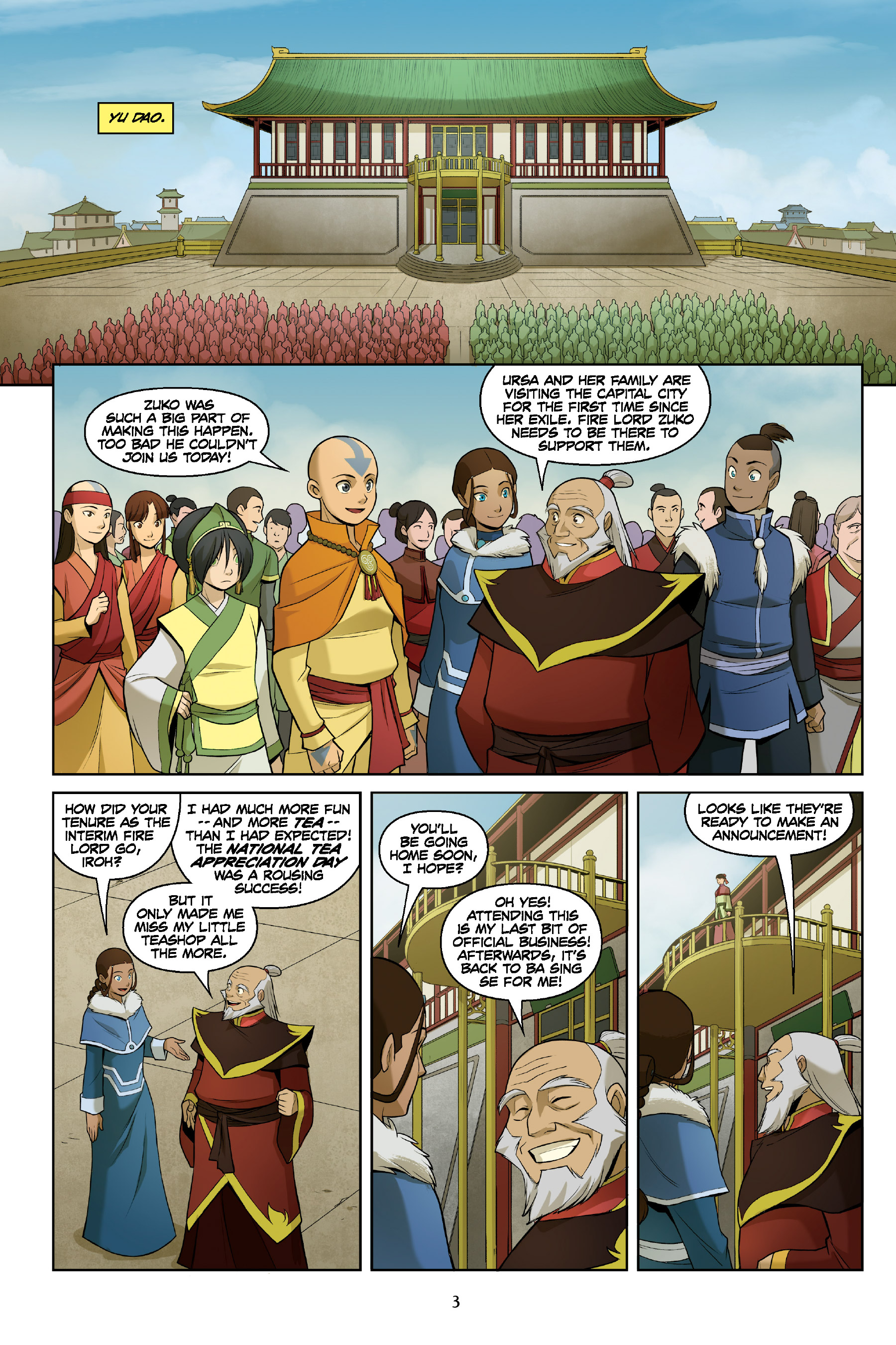 Avatar: The Last Airbender - The Rift Omnibus (2021): Chapter 1 - Page 4