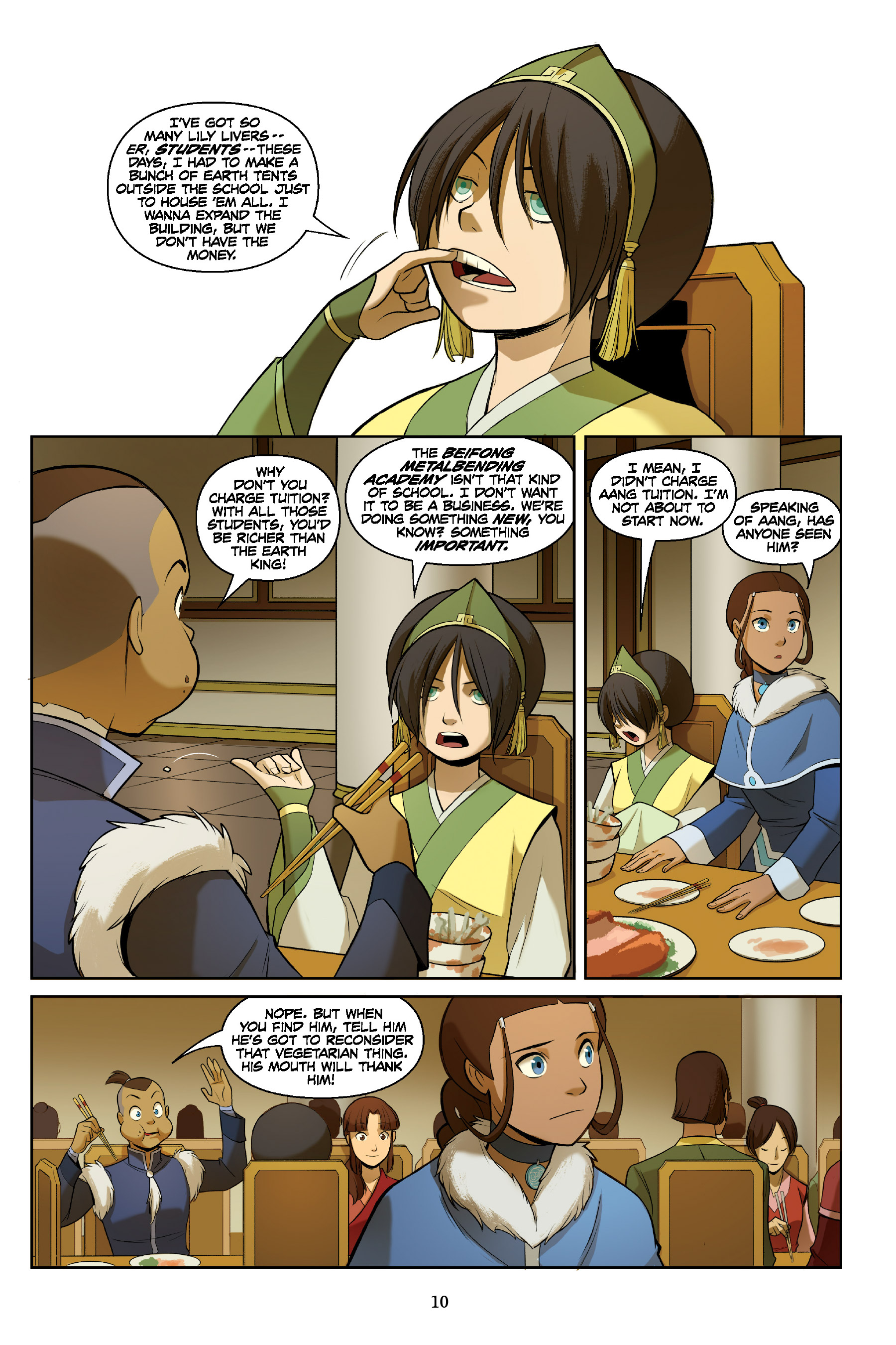 Avatar: The Last Airbender - The Rift Omnibus (2021) issue 1 - Page 11