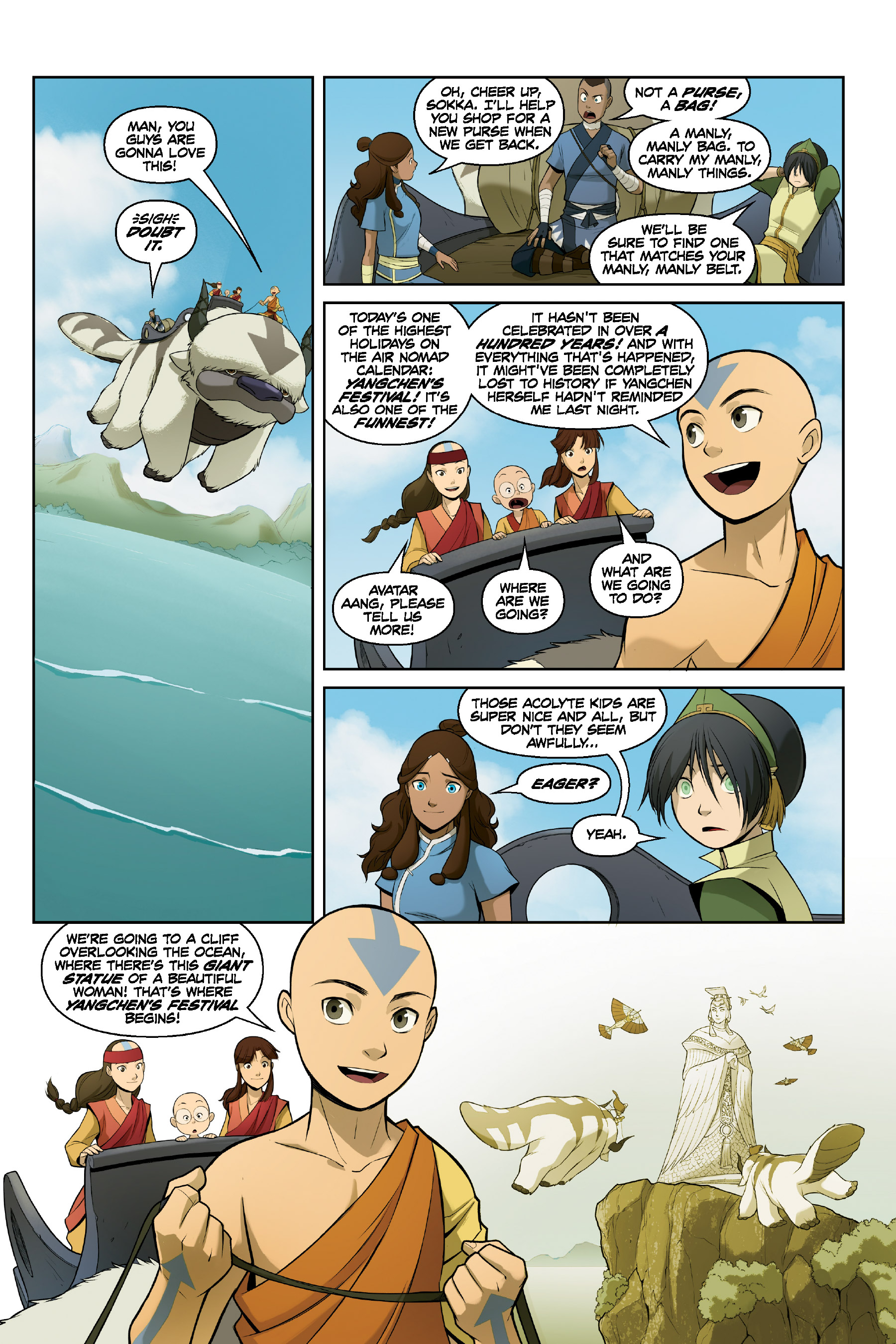 Avatar: The Last Airbender - The Rift Omnibus (2021) issue 1 - Page 15