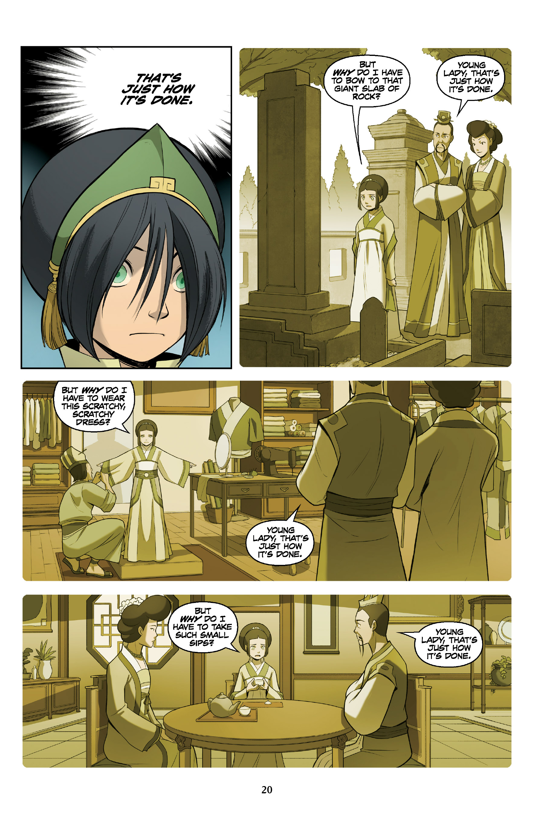 Avatar: The Last Airbender - The Rift Omnibus (2021) issue 1 - Page 21