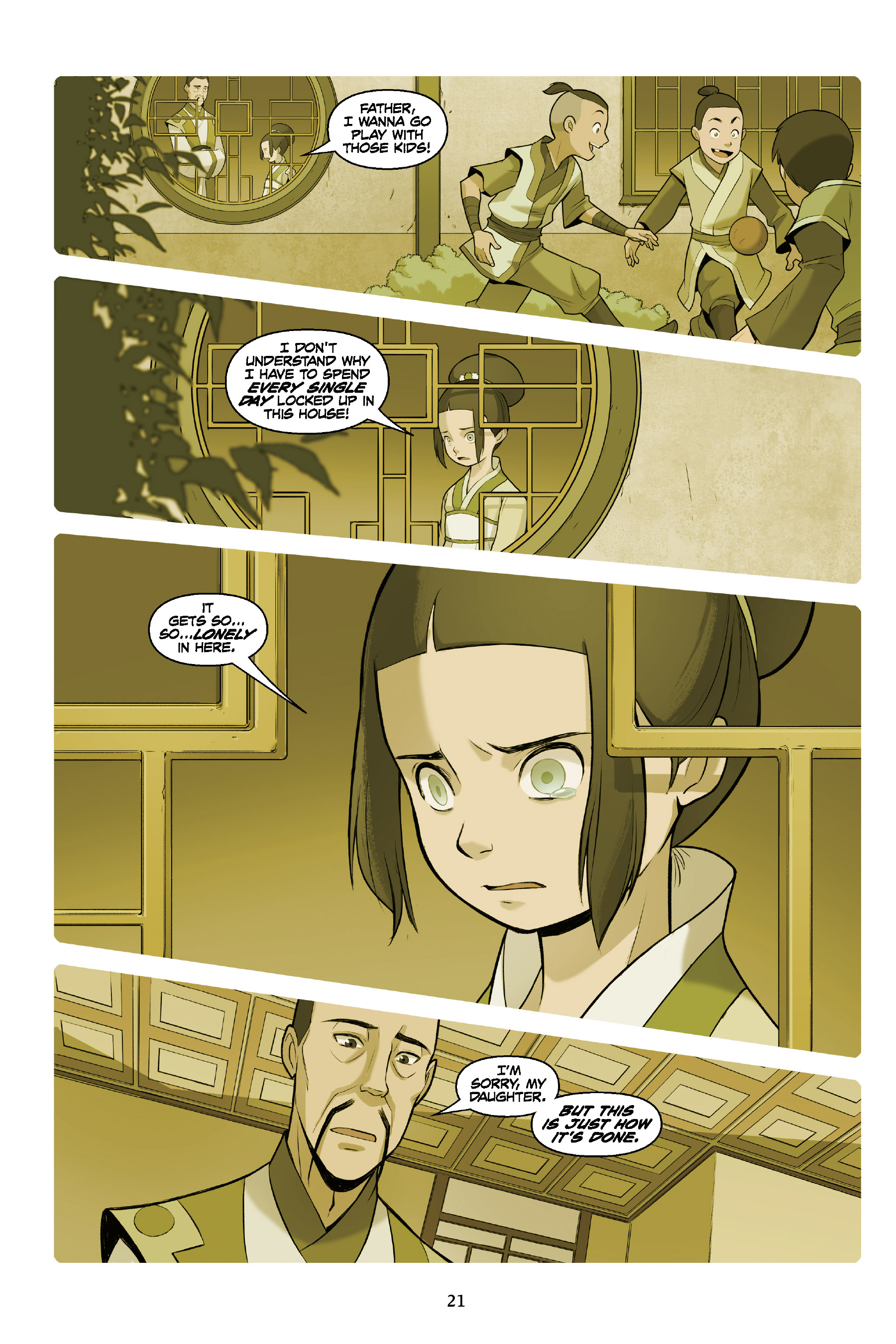 Avatar: The Last Airbender - The Rift Omnibus (2021) issue 1 - Page 22