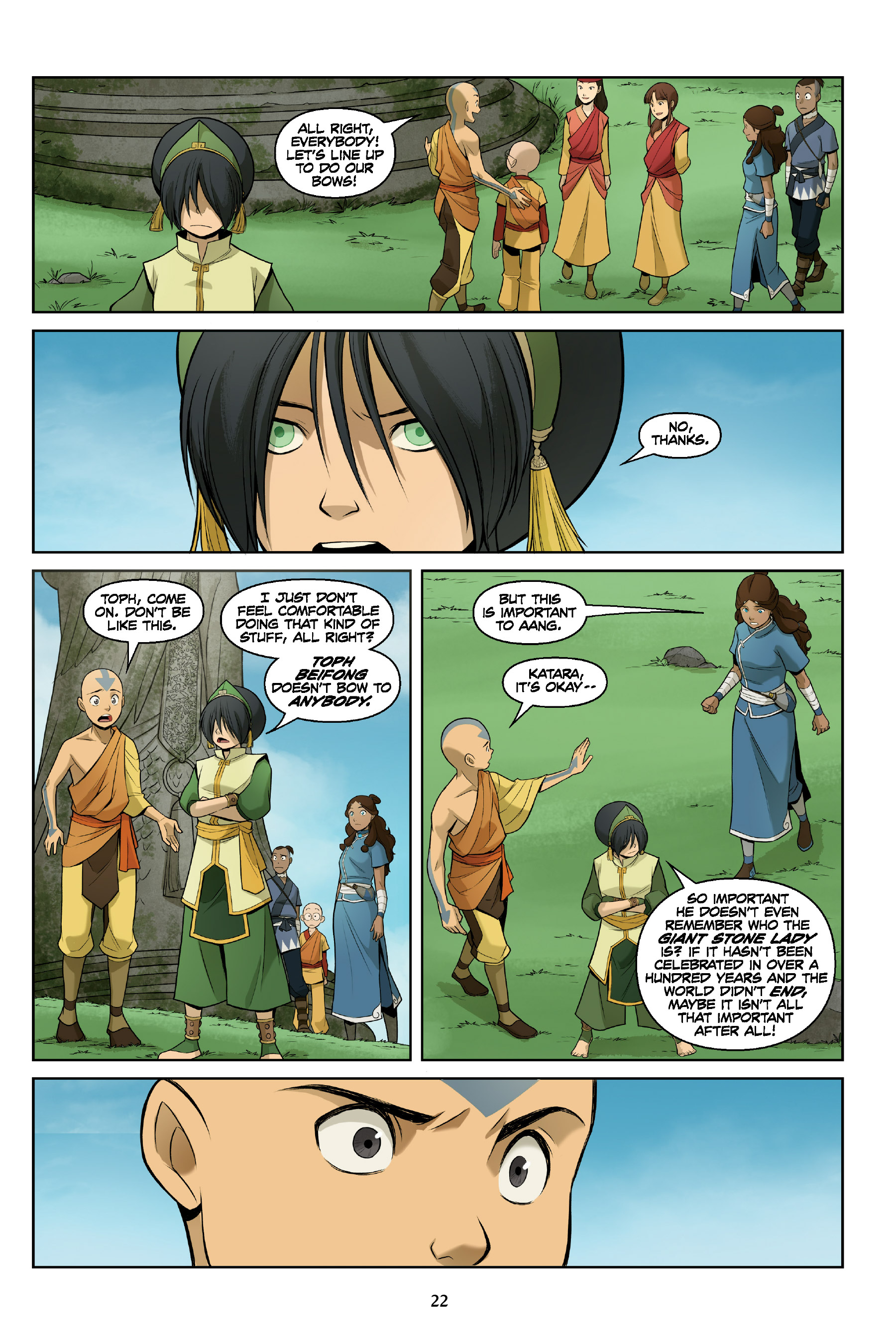 Avatar: The Last Airbender - The Rift Omnibus (2021) issue 1 - Page 23