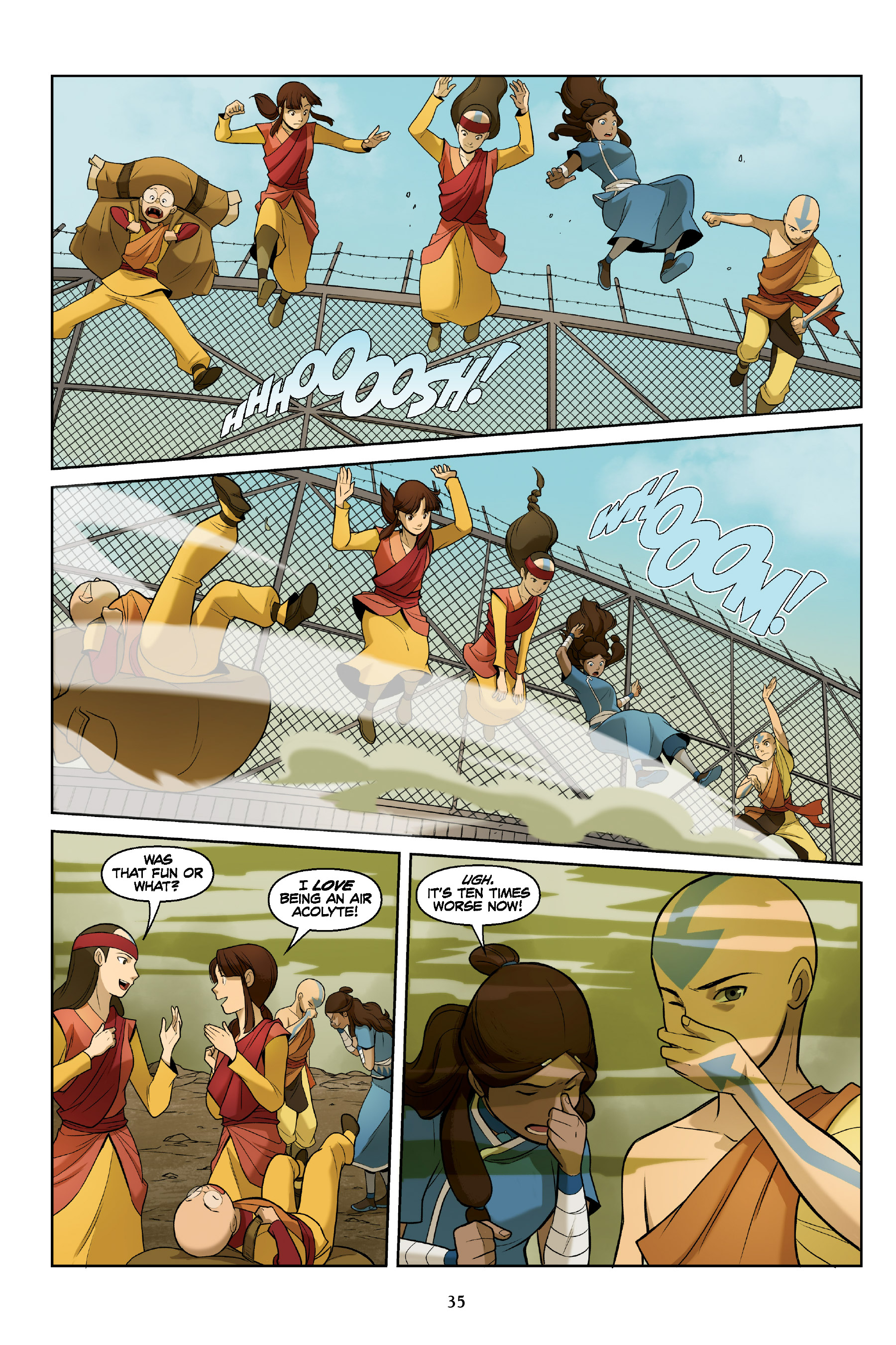 Avatar: The Last Airbender - The Rift Omnibus (2021) issue 1 - Page 35