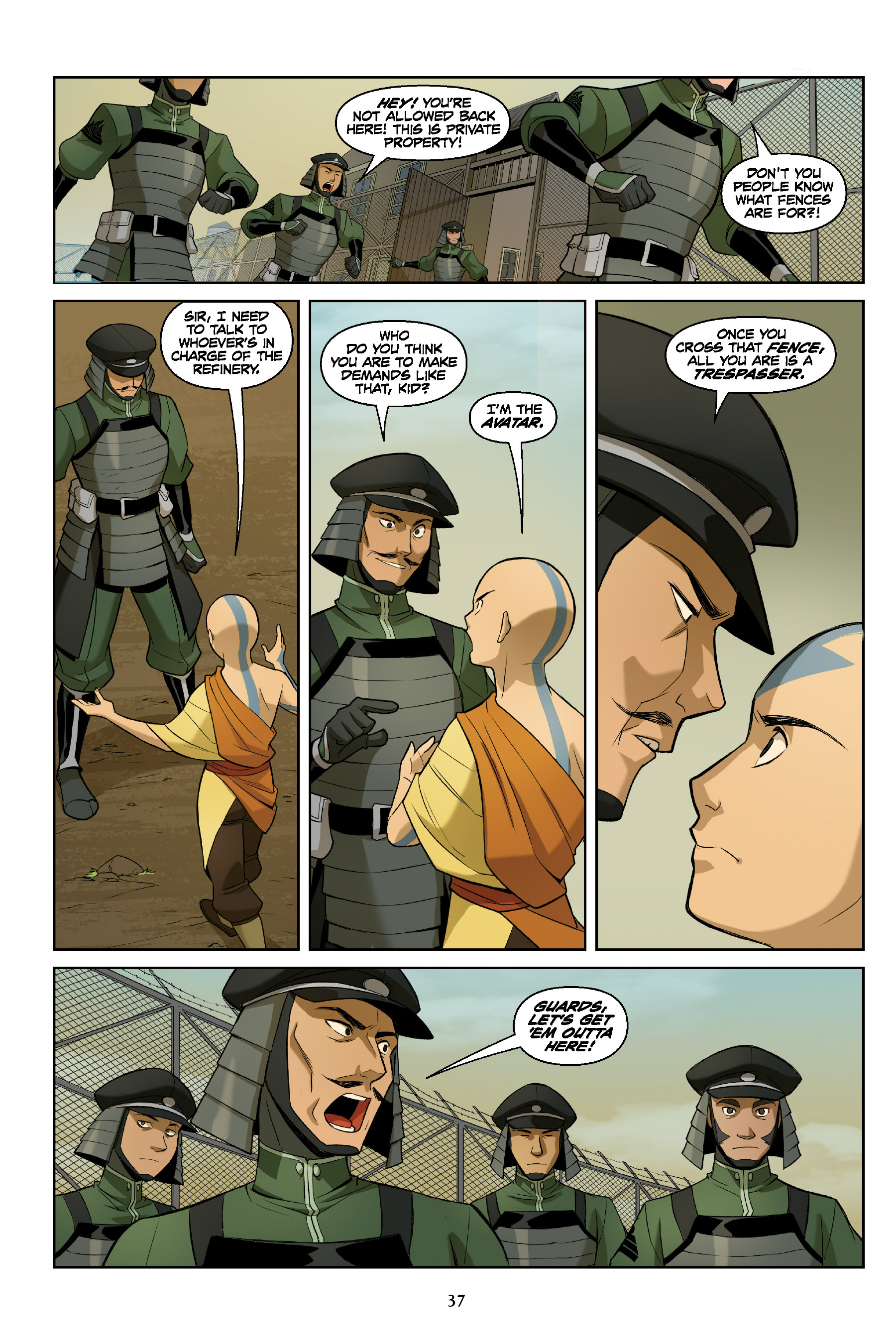 Avatar: The Last Airbender - The Rift Omnibus (2021) issue 1 - Page 37