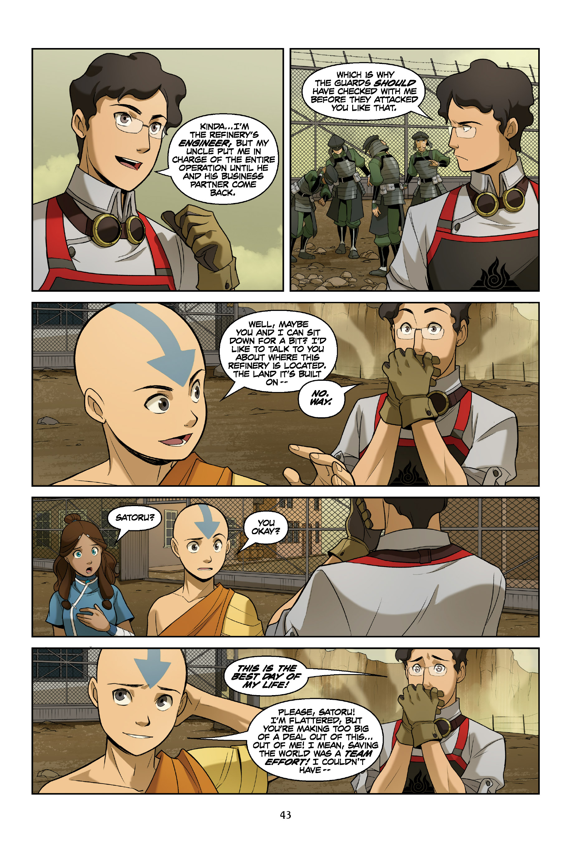 Avatar: The Last Airbender - The Rift Omnibus (2021) issue 1 - Page 43