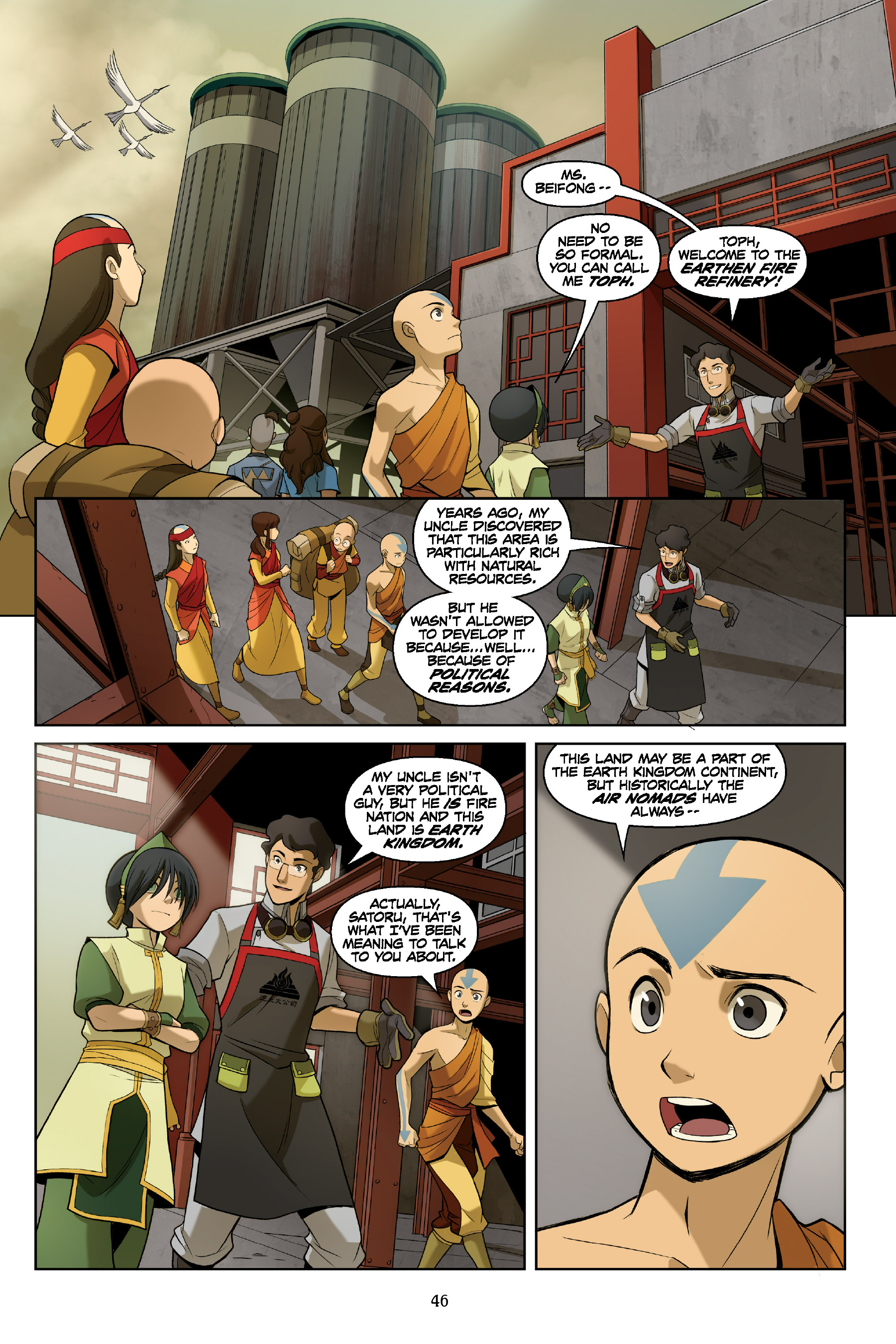 Avatar: The Last Airbender - The Rift Omnibus (2021) issue 1 - Page 46