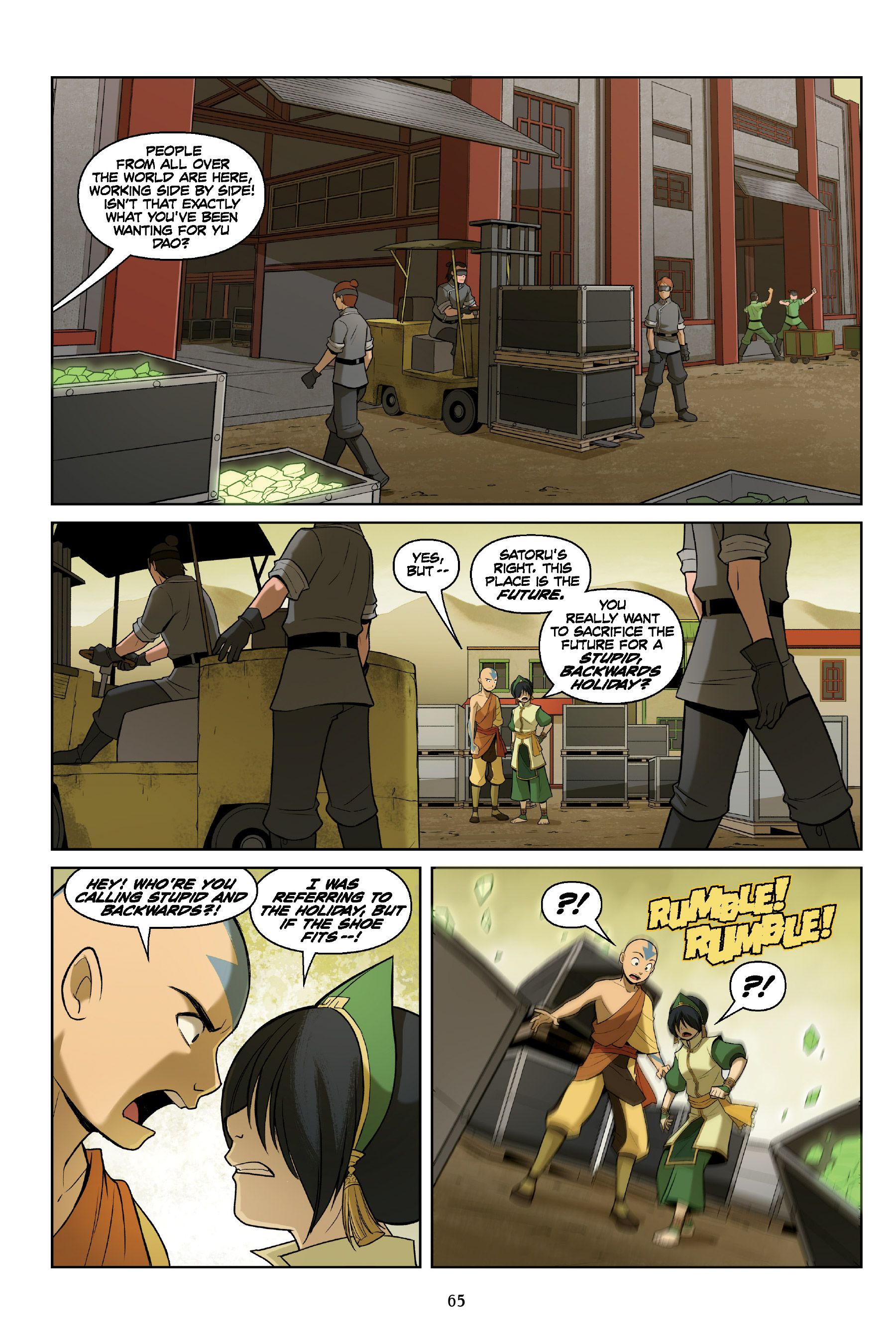 Avatar: The Last Airbender - The Rift Omnibus (2021) issue 1 - Page 65