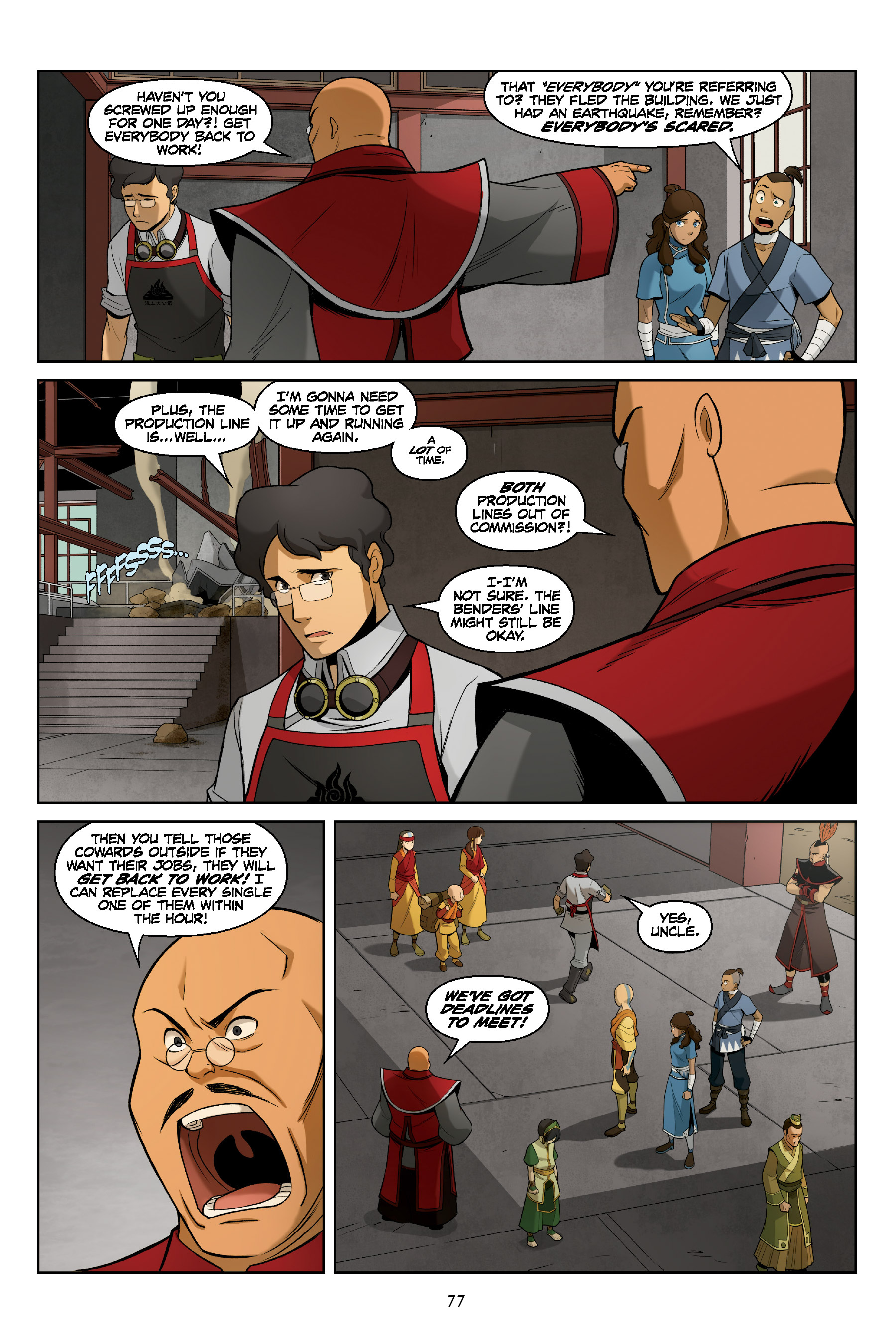 Avatar: The Last Airbender - The Rift Omnibus (2021) issue 1 - Page 77