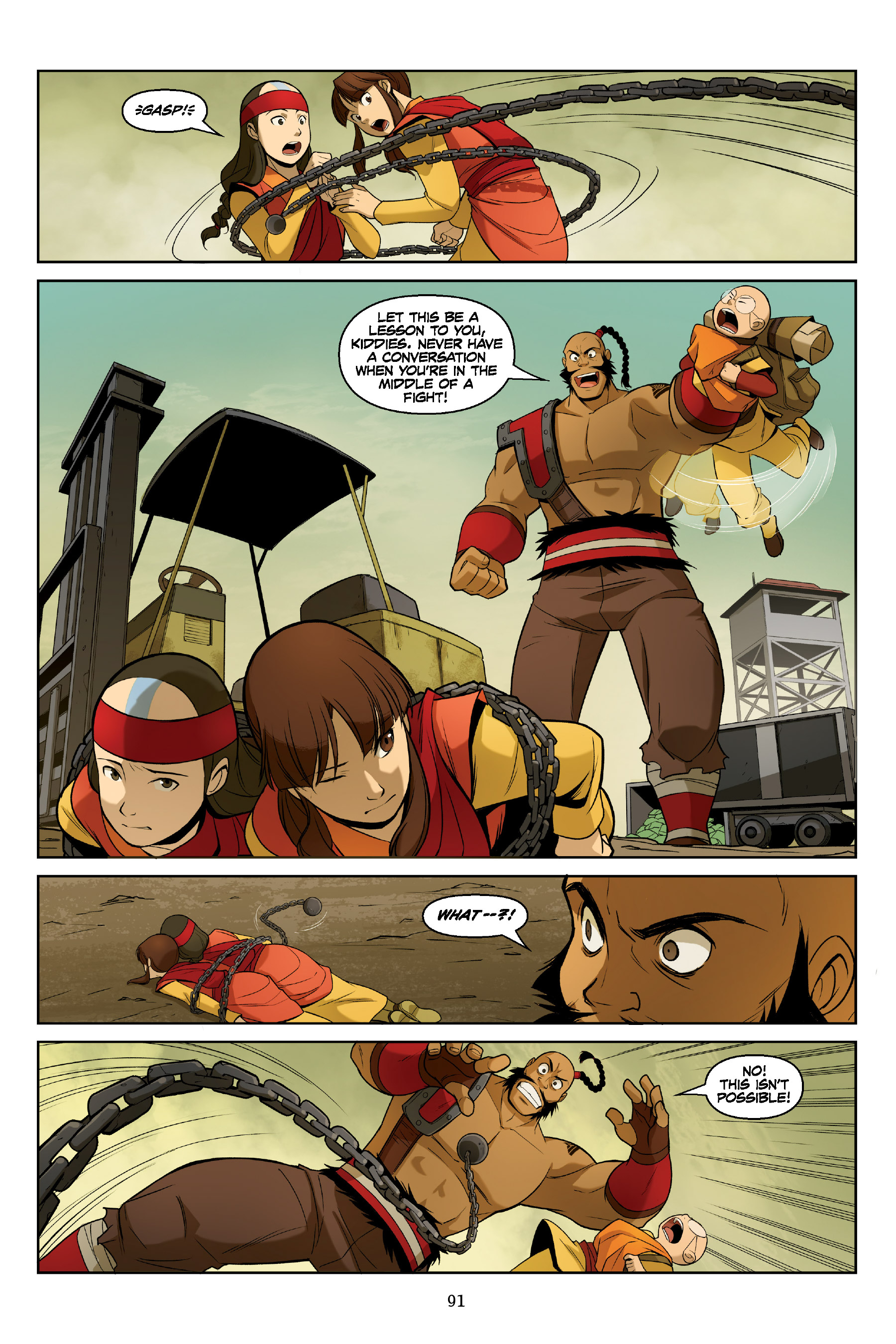 Avatar: The Last Airbender - The Rift Omnibus (2021) issue 1 - Page 91