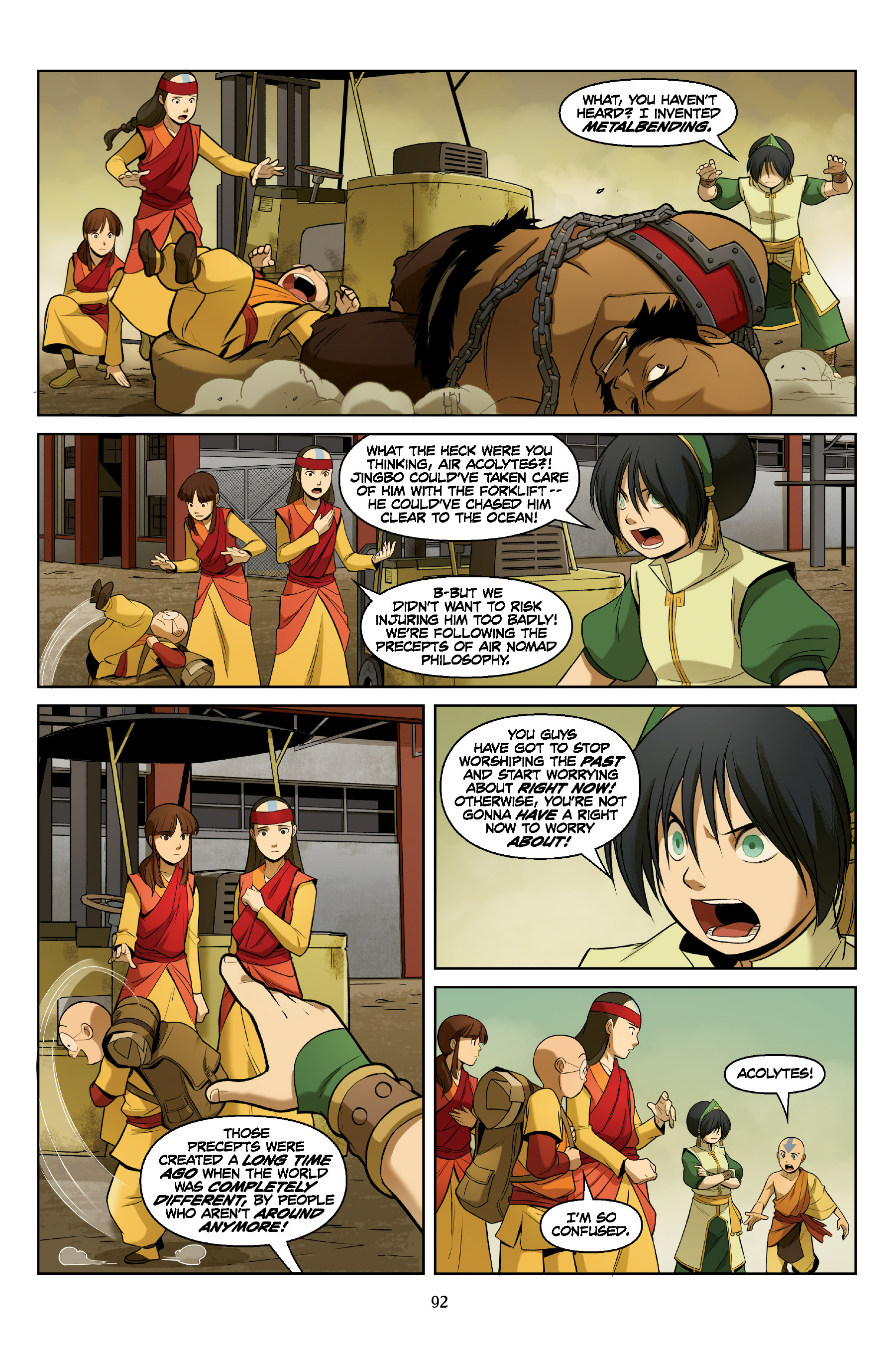 Avatar: The Last Airbender - The Rift Omnibus (2021) issue 1 - Page 92