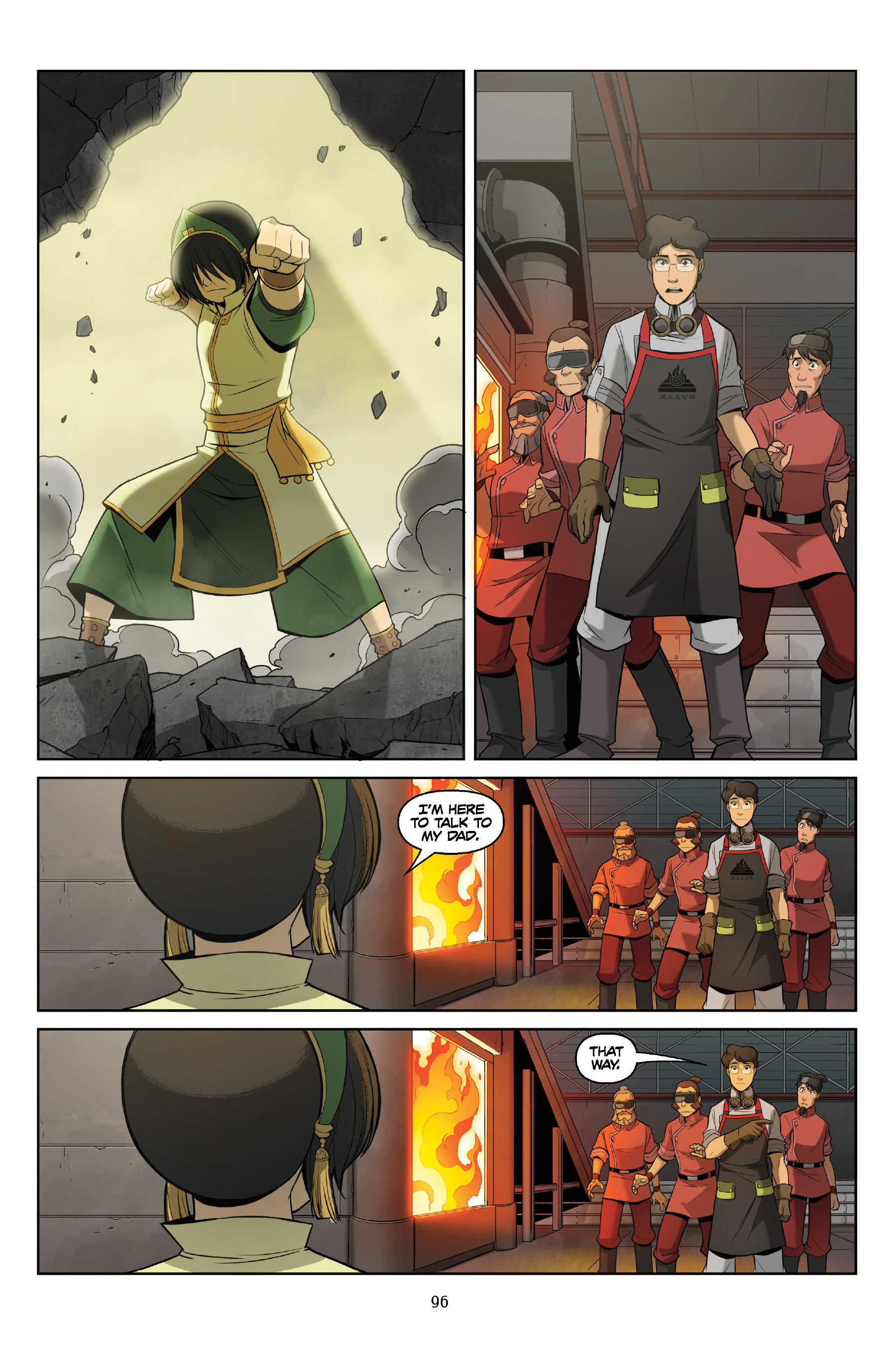 Avatar: The Last Airbender - The Rift Omnibus (2021) issue 1 - Page 96