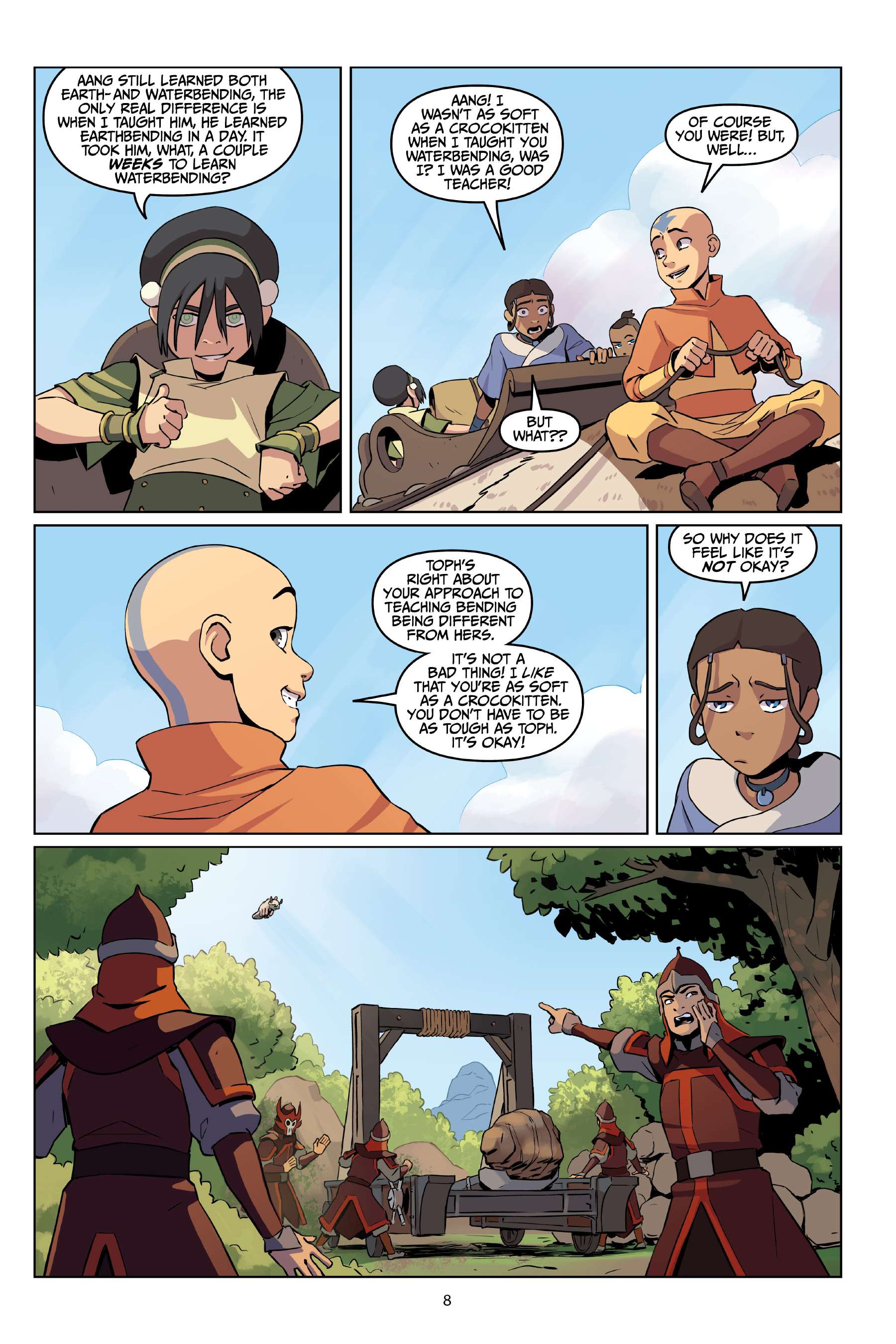 Avatar: The Last Airbender—Katara and the Pirate's Silver (2020) issue 1 - Page 9