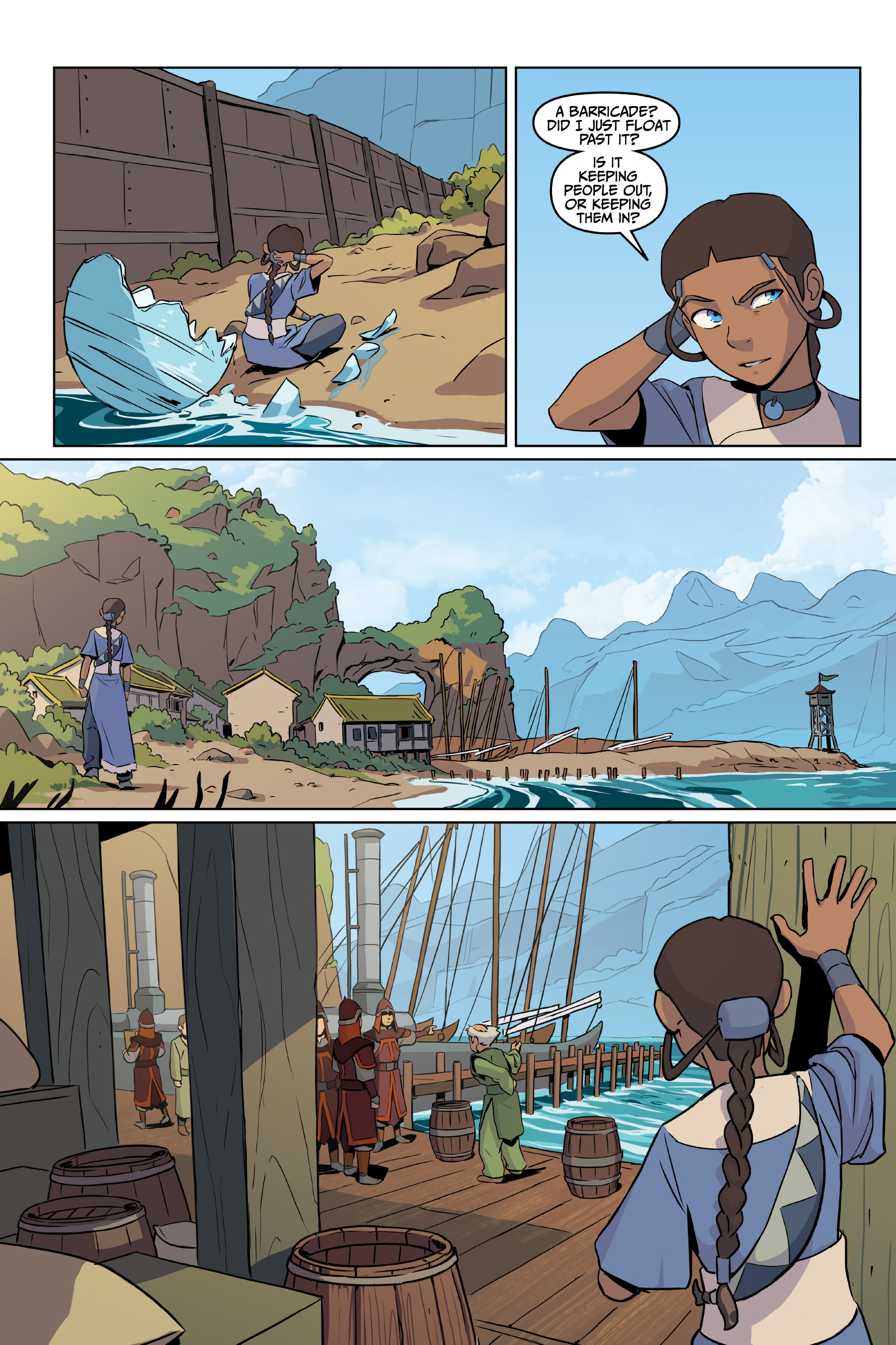 Avatar: The Last Airbender—Katara and the Pirate's Silver (2020) issue 1 - Page 22