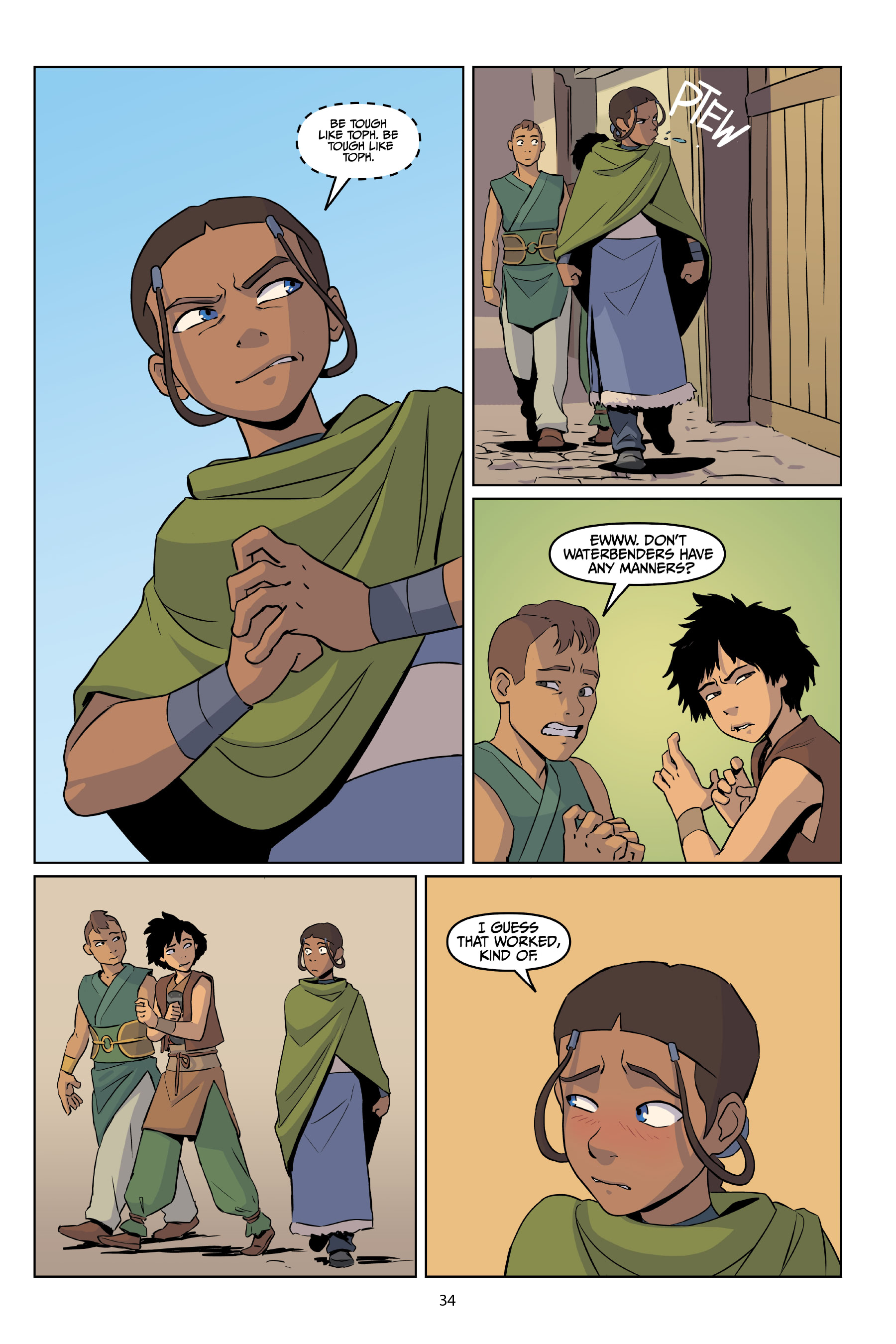 Avatar: The Last Airbender—Katara and the Pirate's Silver (2020) issue 1 - Page 35