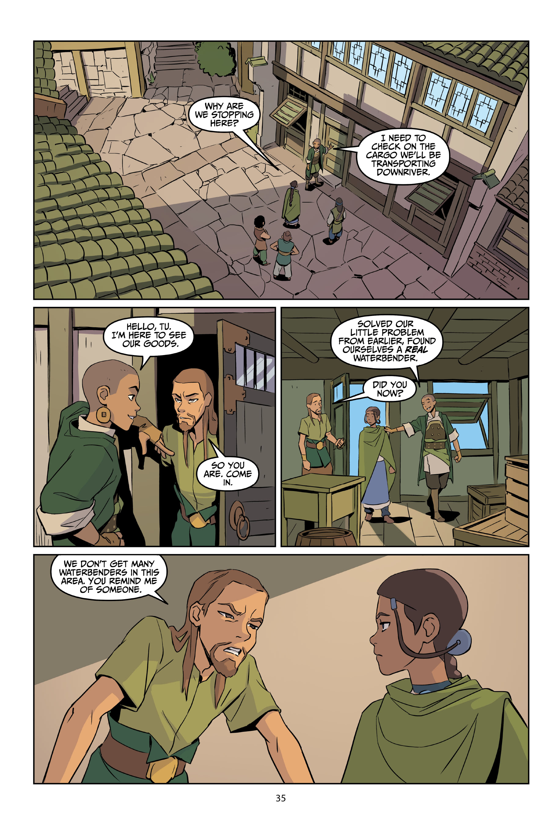 Avatar: The Last Airbender—Katara and the Pirate's Silver (2020) issue 1 - Page 36