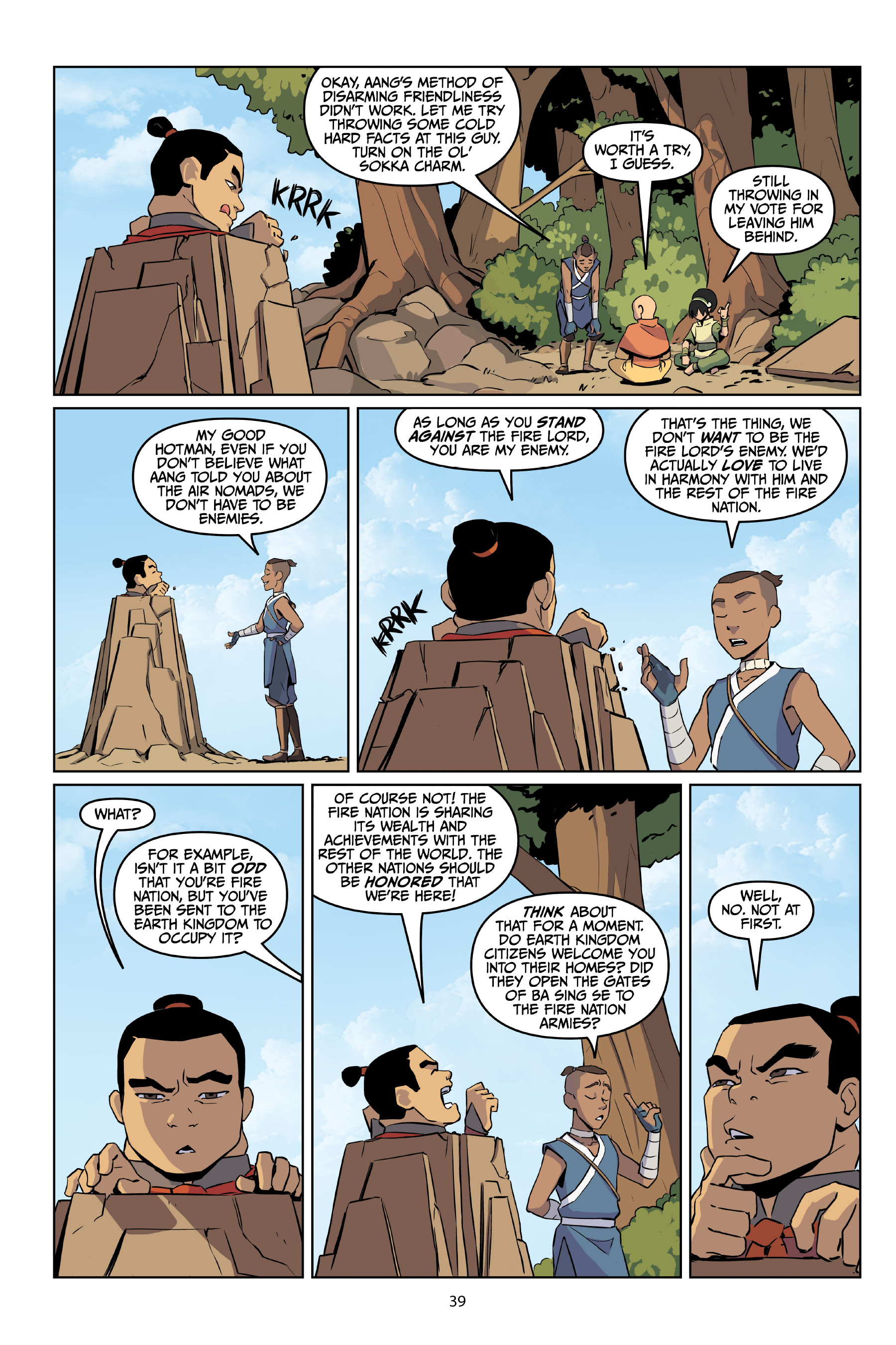 Avatar: The Last Airbender—Katara and the Pirate's Silver (2020) issue 1 - Page 40