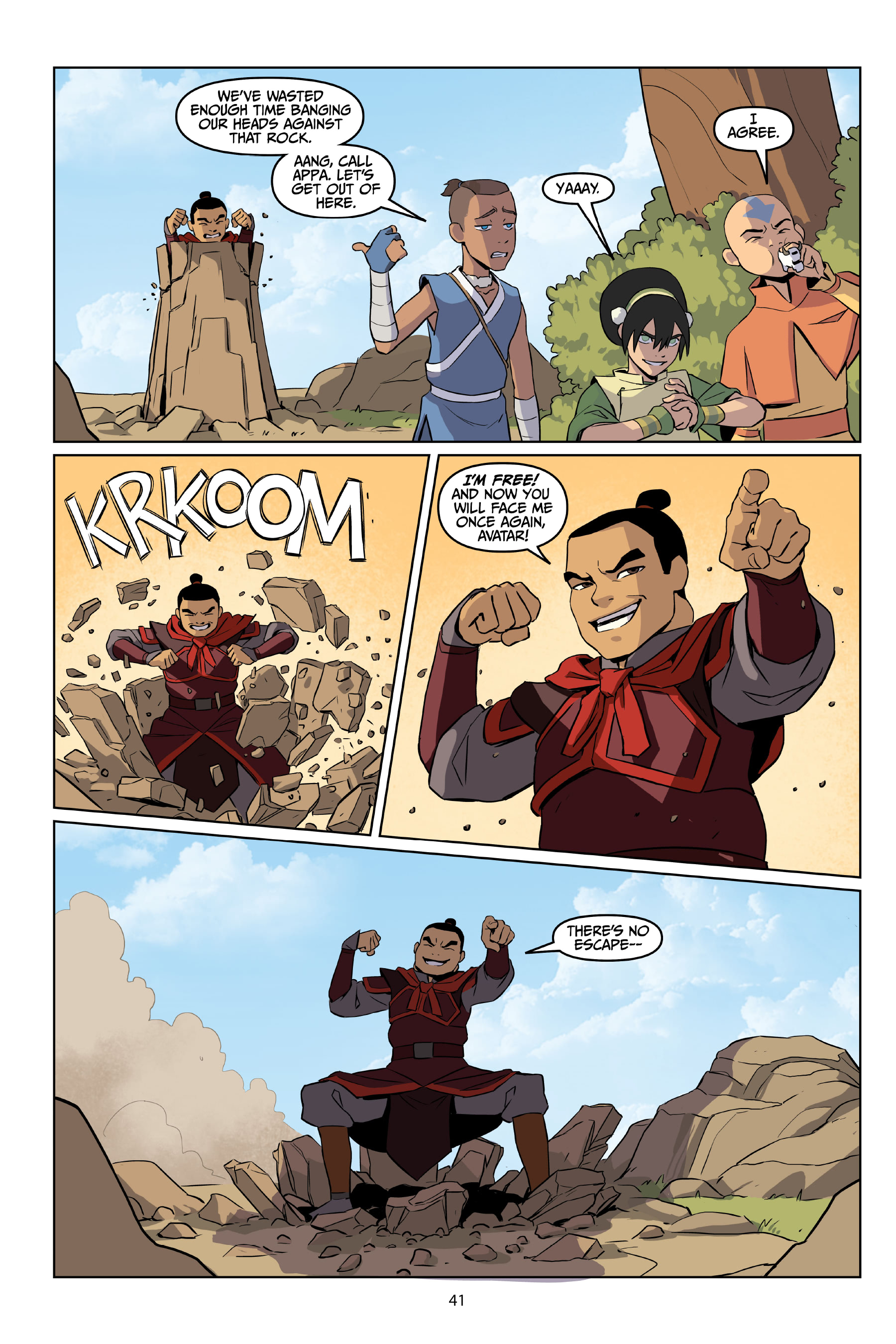 Avatar: The Last Airbender—Katara and the Pirate's Silver (2020) issue 1 - Page 42