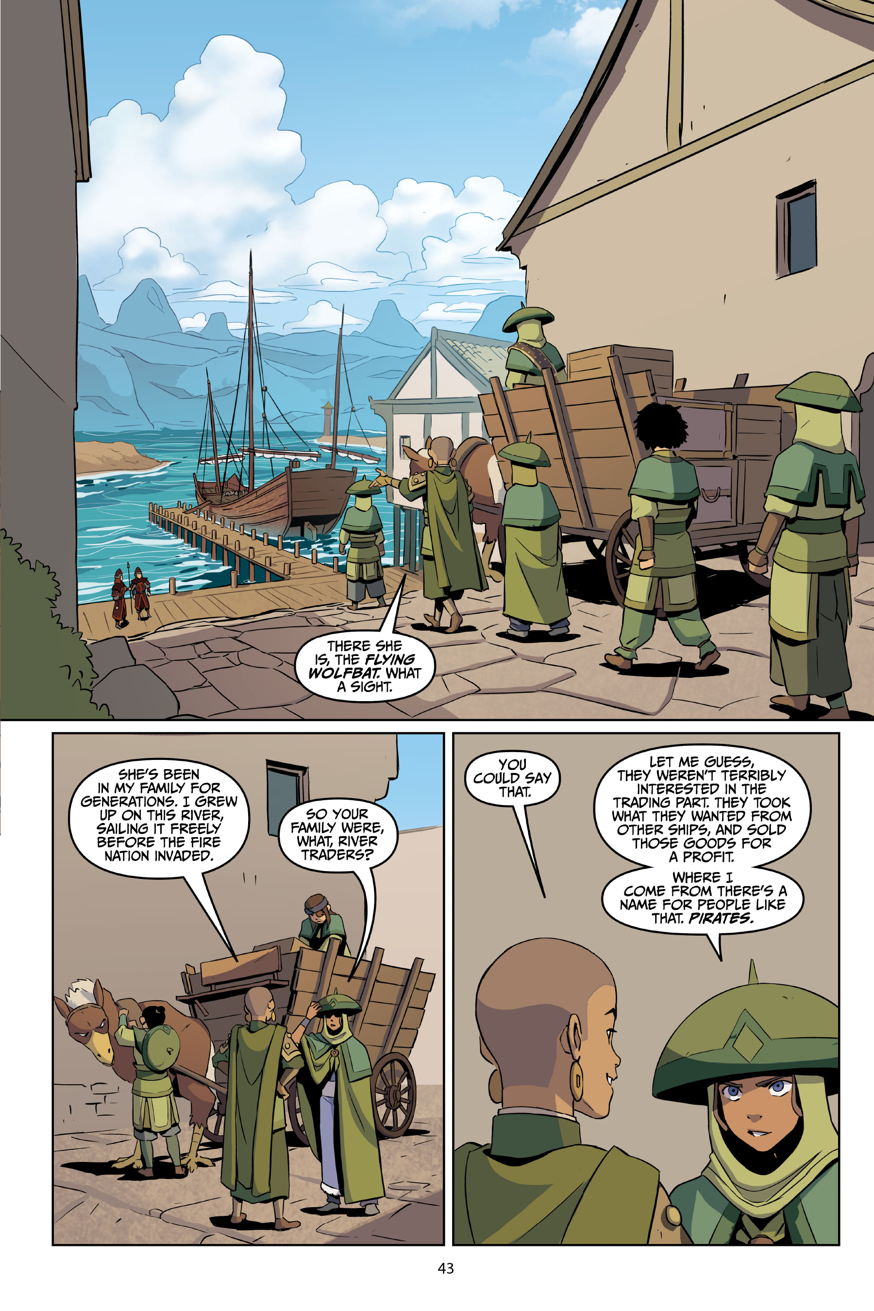 Avatar: The Last Airbender—Katara and the Pirate's Silver (2020) issue 1 - Page 44