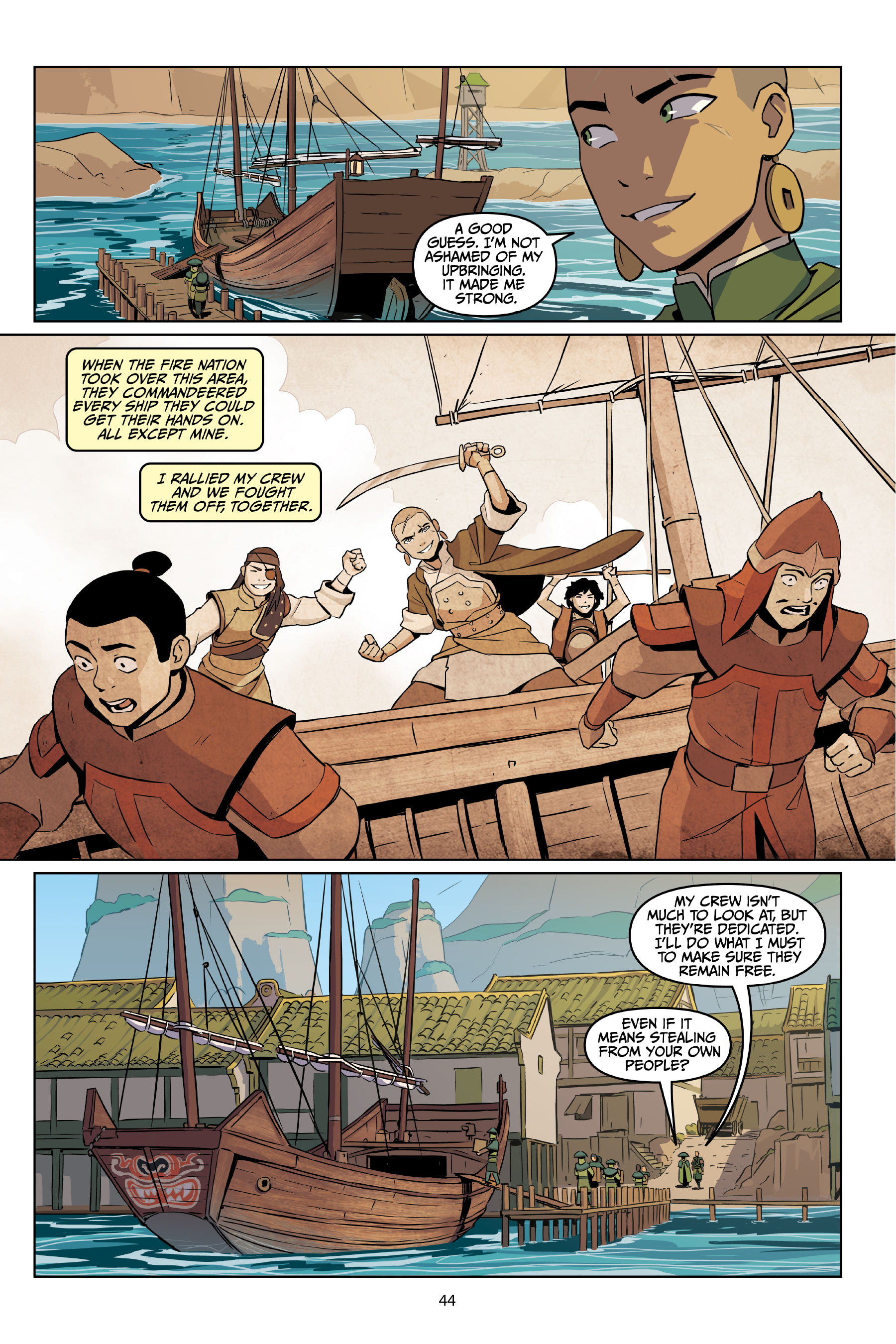 Avatar: The Last Airbender—Katara and the Pirate's Silver (2020) issue 1 - Page 45