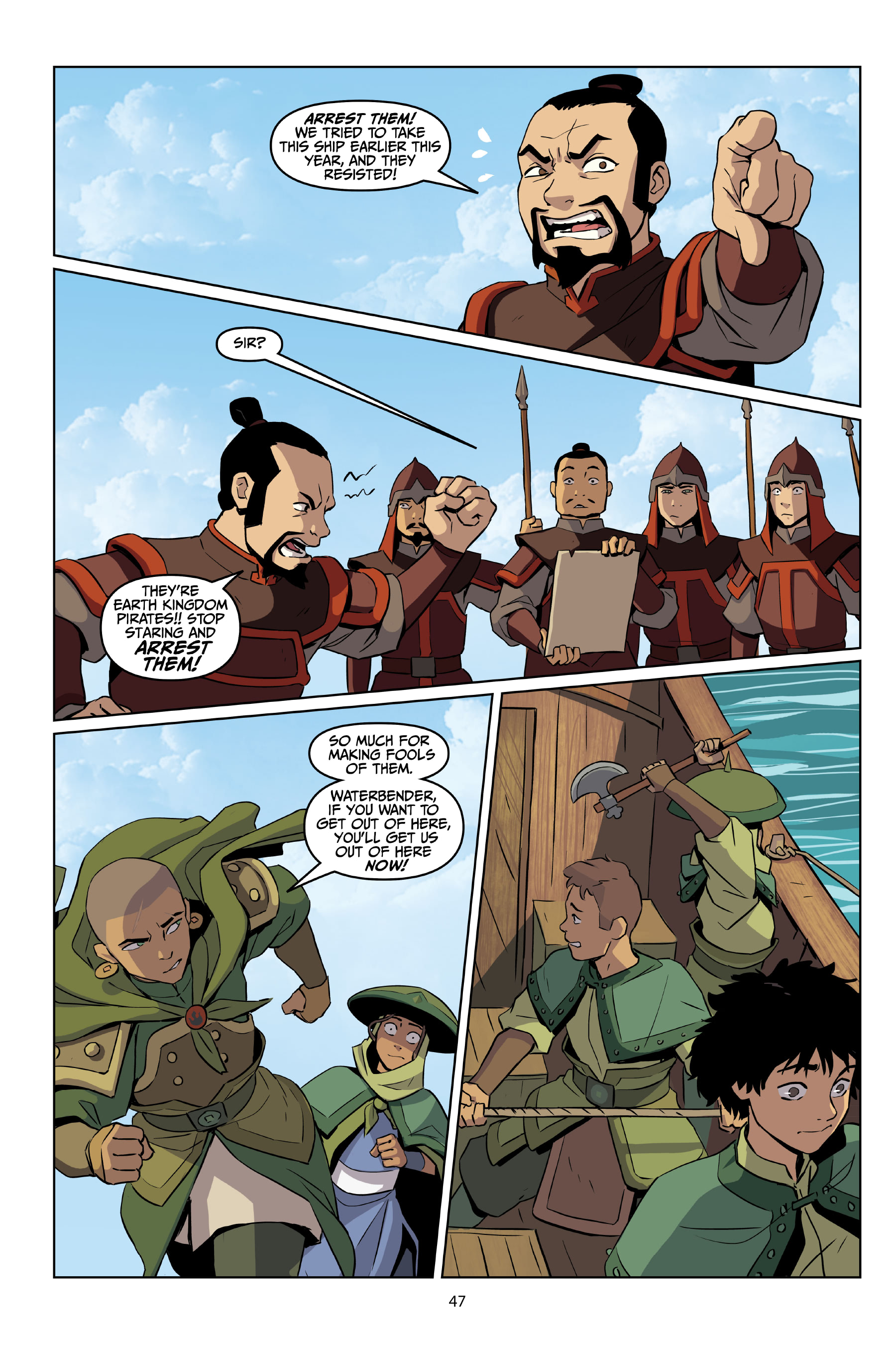 Avatar: The Last Airbender—Katara and the Pirate's Silver (2020) issue 1 - Page 48